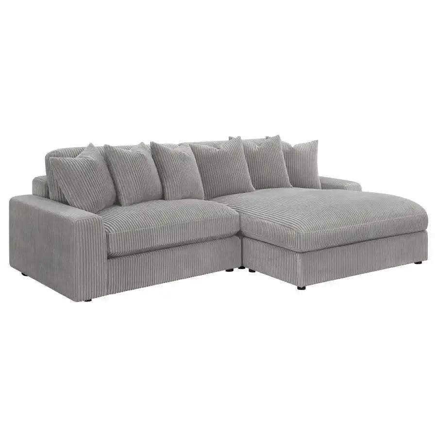 Blaine - Upholstered Reversible Chaise Sectional Sofa - Best Buy Furniture