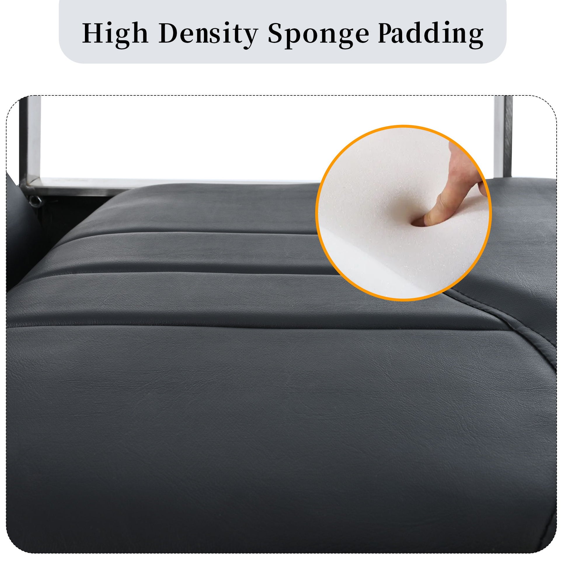 Premium Reclining Barber Chair Salon Chair For Hair Stylist With Heavy Duty Hydraulic Pump, 360° Rotation, Tattoo Chair Shampoo Beauty Salon Equipment, Max Load Weight 400 Lbs - Best Buy Furniture