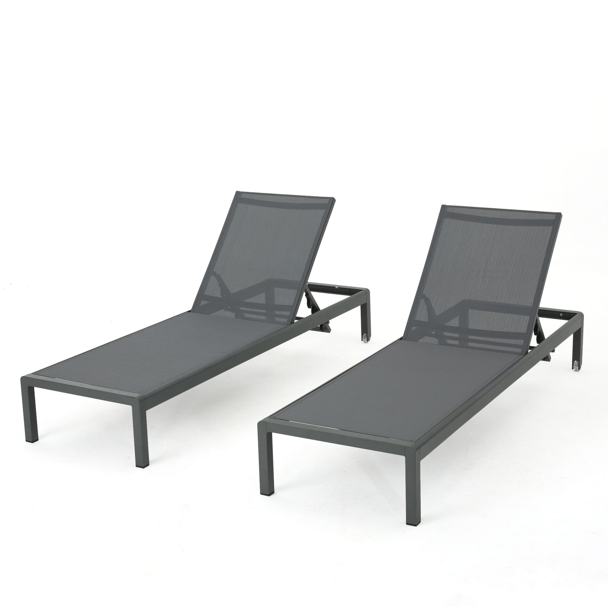 Outdoor Patio Chaise Lounge With 5 Reclining Positions - Best Buy Furniture