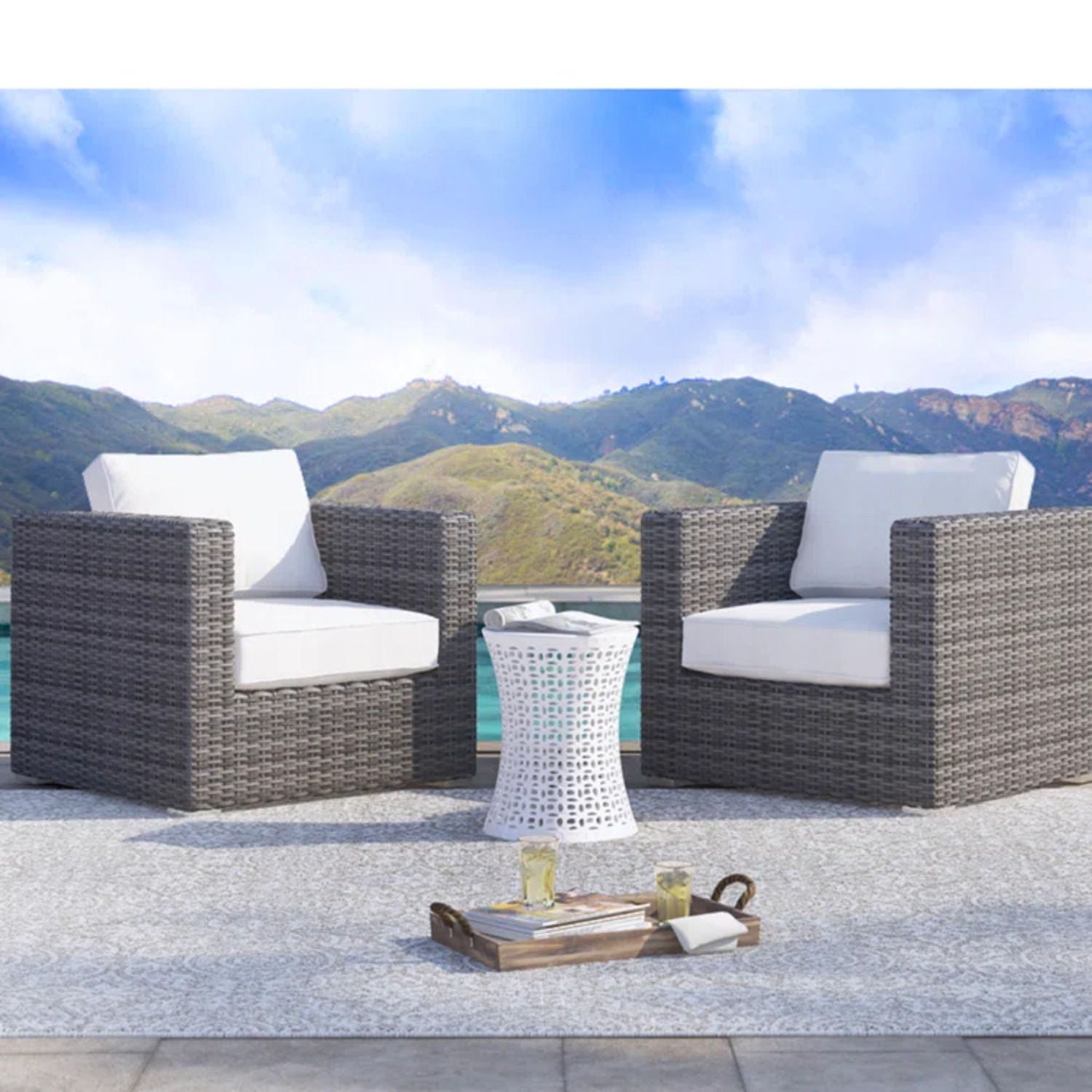 Patio Chair With Cushions Stylish Design - Best Buy Furniture