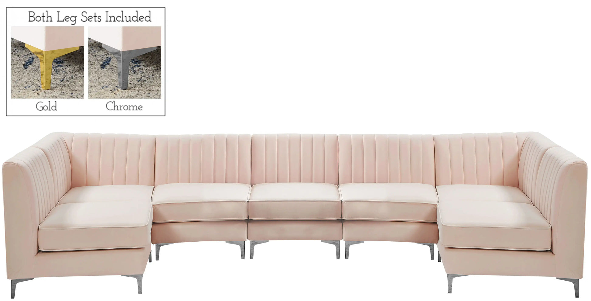 Alina - 7 Piece Modular Sectional - Best Buy Furniture
