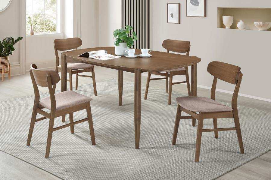 Dortch - Oval Solid Wood Dining Set - Best Buy Furniture