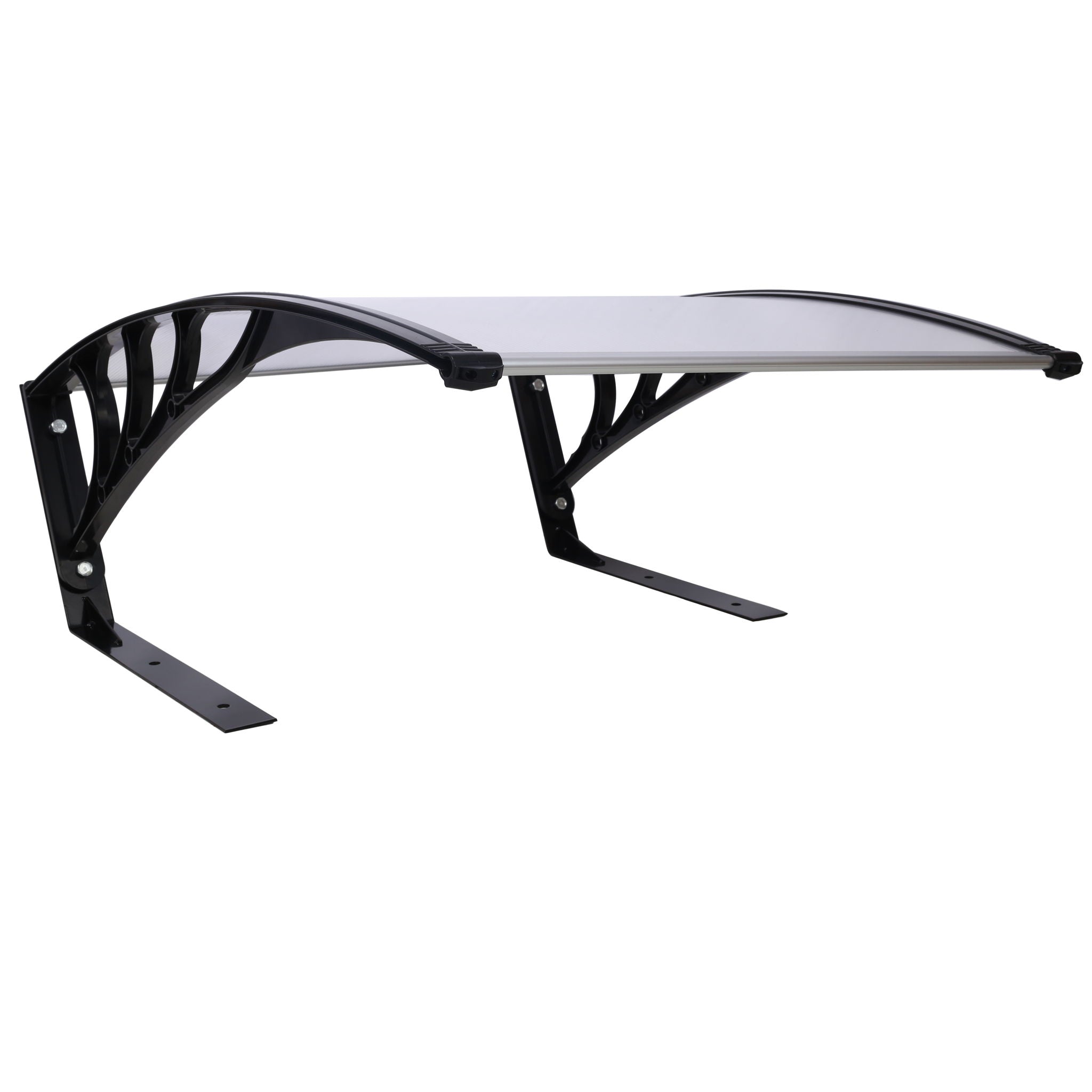 Weather Resistant Polycarbonate Canopy Outdoor Shade Cover For Robotic Lawn Mowers - Black - Best Buy Furniture