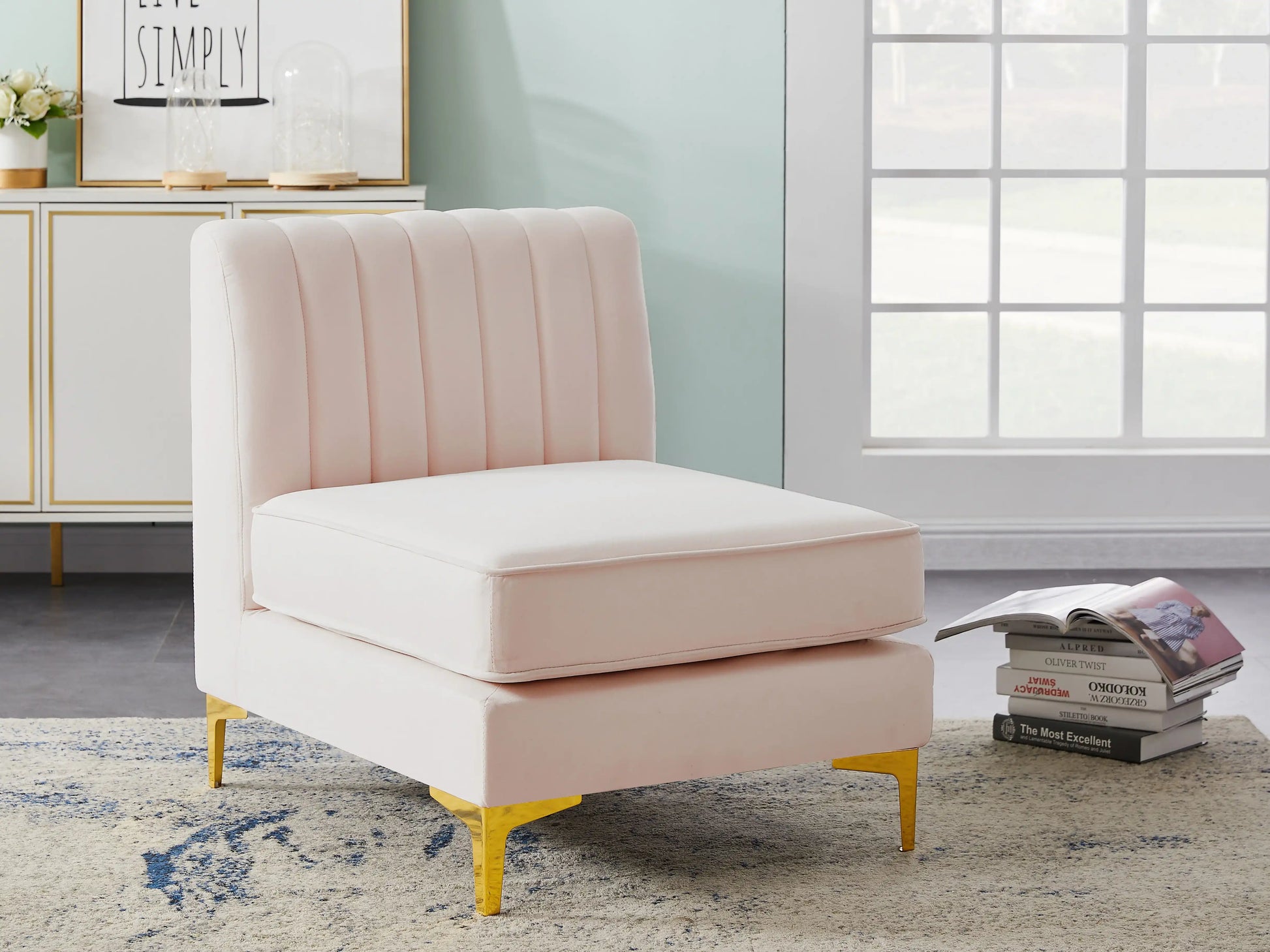 Alina - Armless Chair - Best Buy Furniture