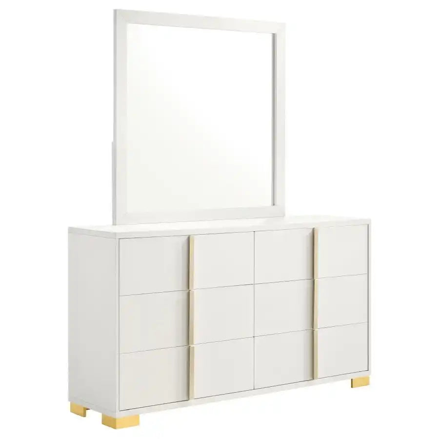 Marceline - 6-Drawer Dresser With Mirror - Best Buy Furniture