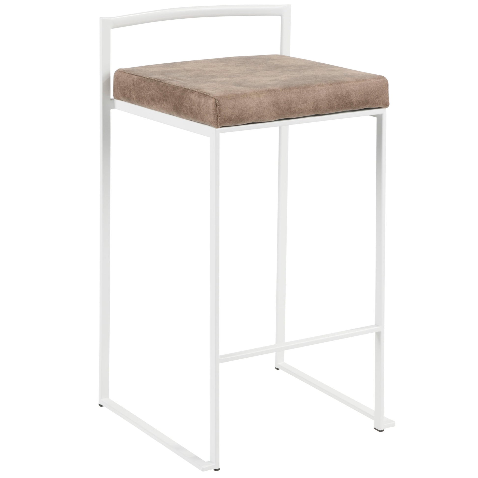 Fuji - Simple Elegance, Contemporary Stackable Counter Stool - Best Buy Furniture