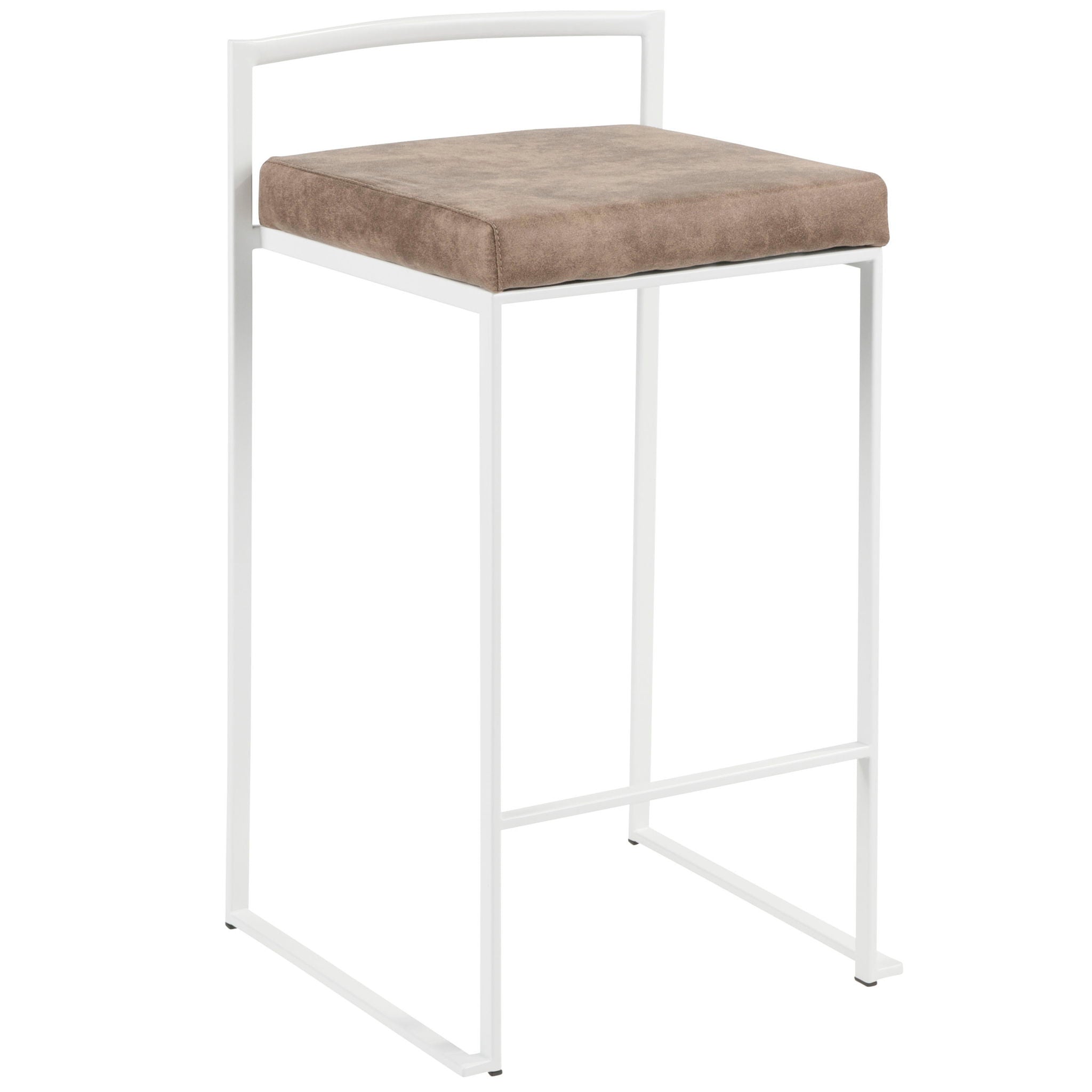 Fuji - Simple Elegance, Contemporary Stackable Counter Stool - Best Buy Furniture