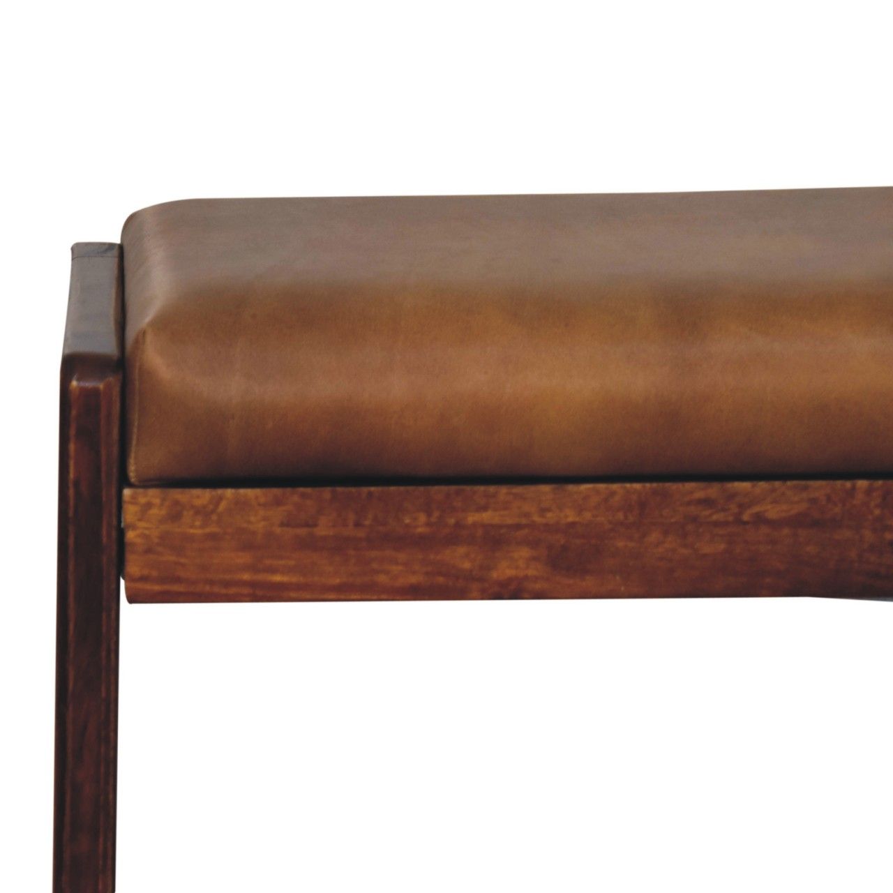 Buffalo - Hallway Footstool - Brown - Best Buy Furniture