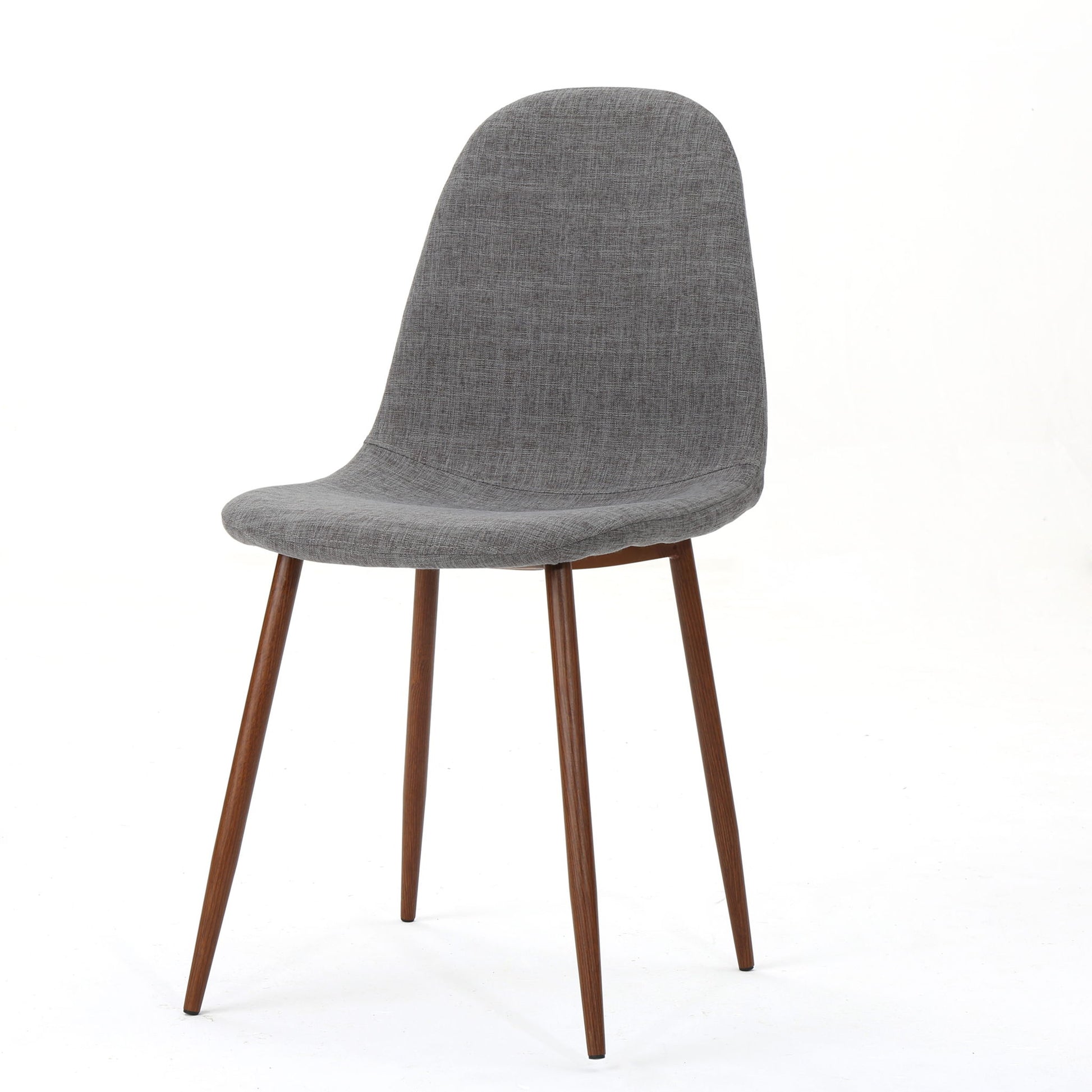 Modern Minimalist Fabric Dining Chair With Iron Legs - Best Buy Furniture