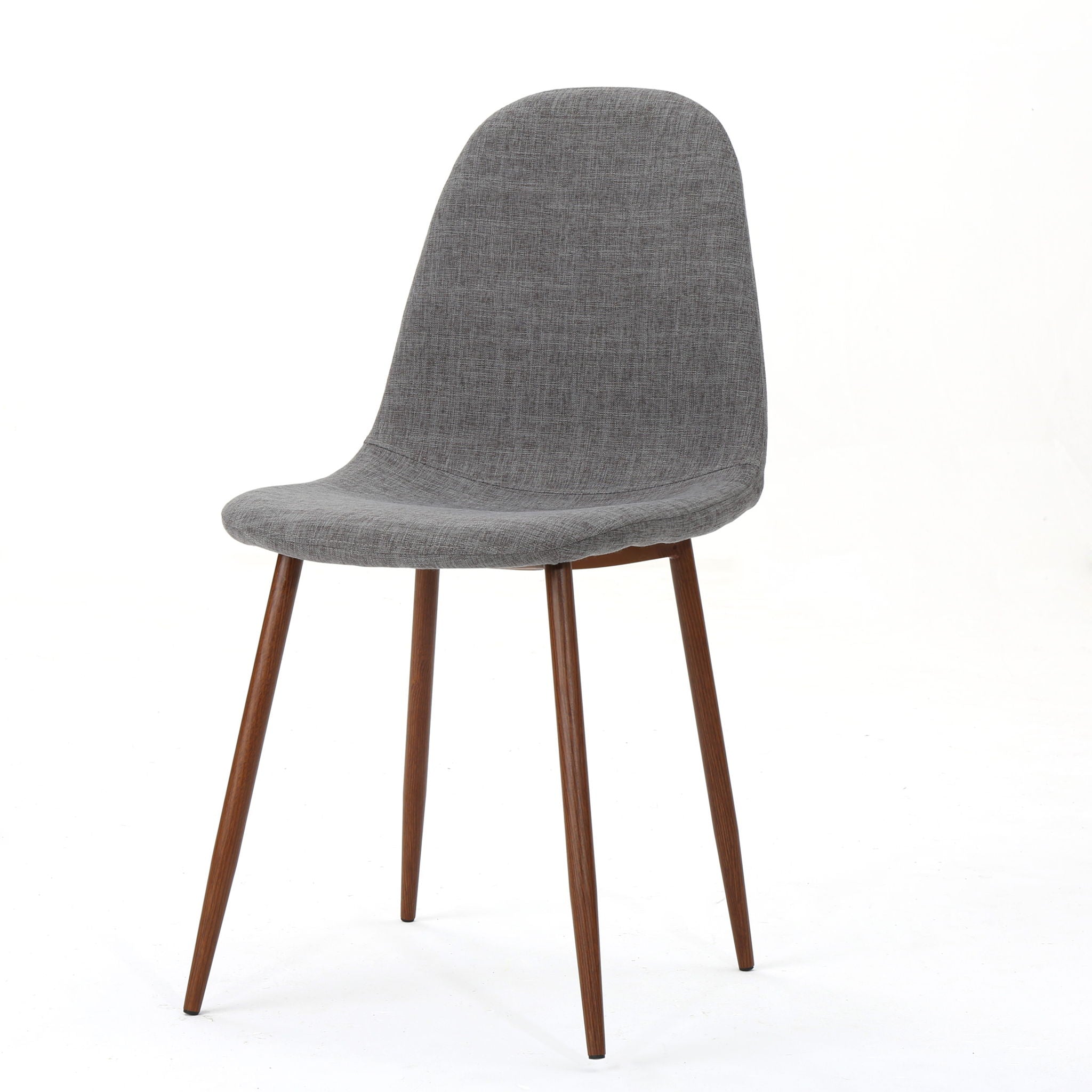 Modern Minimalist Fabric Dining Chair With Iron Legs - Best Buy Furniture