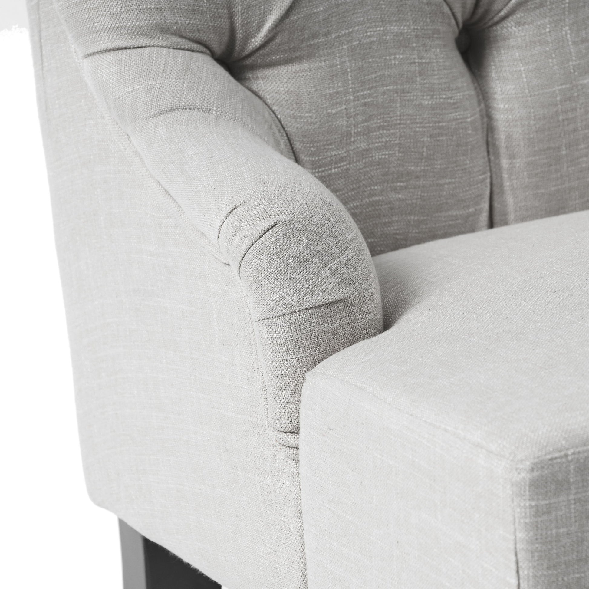 Nicole - French Style Upholstered Loveseat With Tufted Backrest - Best Buy Furniture