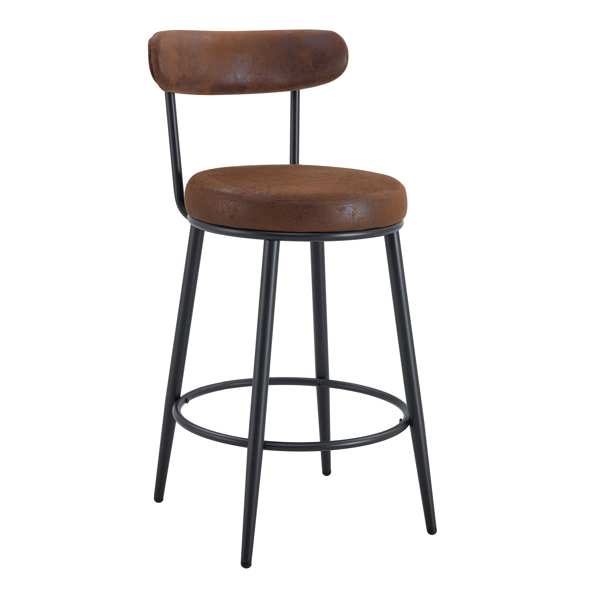 Fashionable Ergonomic High Legged Bar Chairs (Set of 2) - Best Buy Furniture