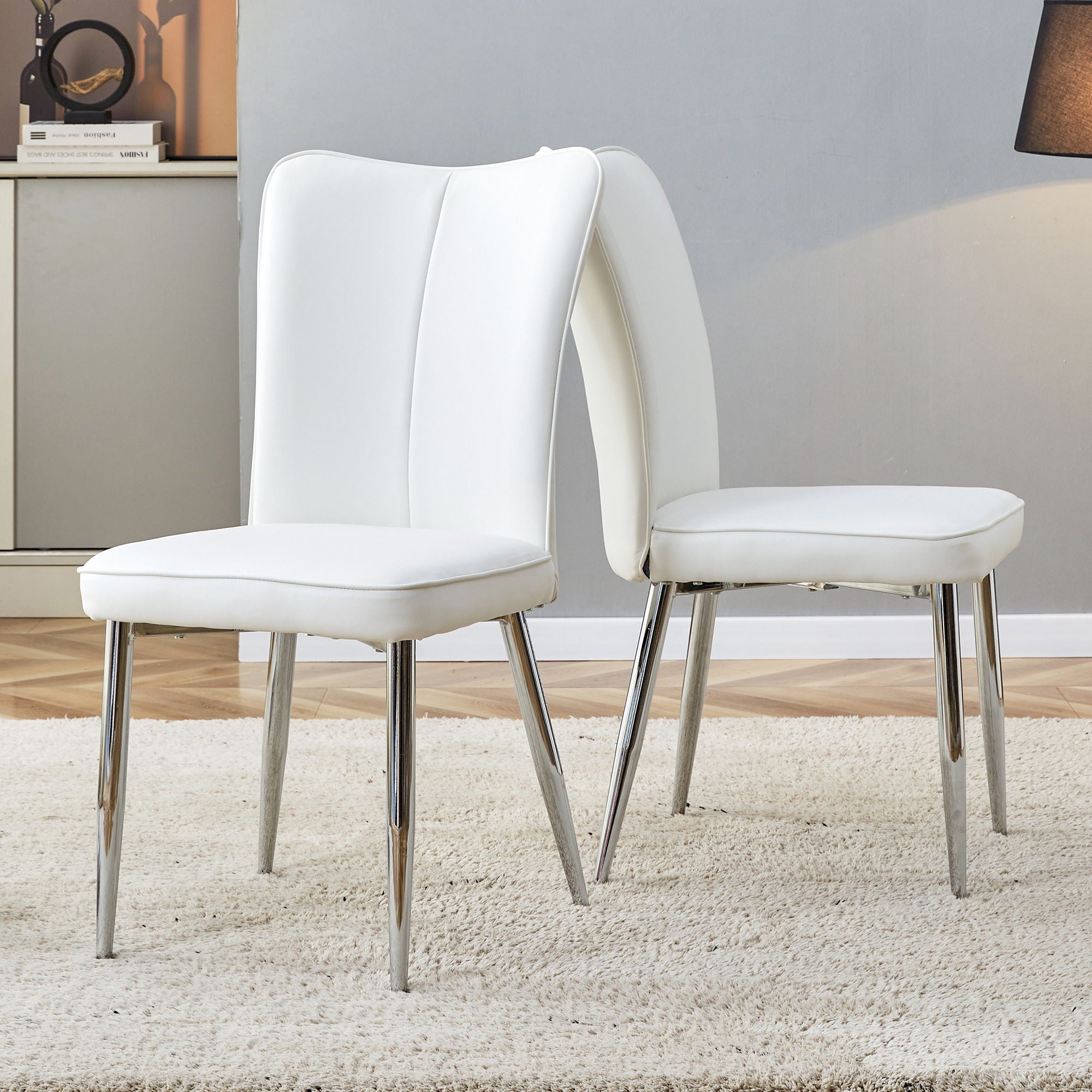 Modern Minimalist Dining Chairs With Metal Legs - Best Buy Furniture