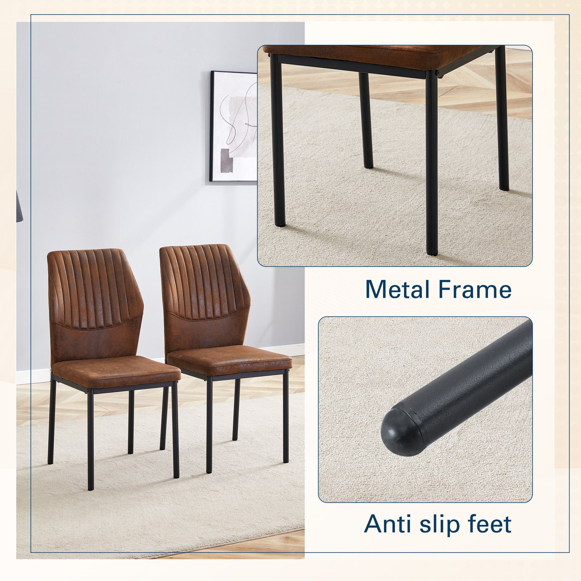Luxury Simple Chair With Metal Leg - Best Buy Furniture
