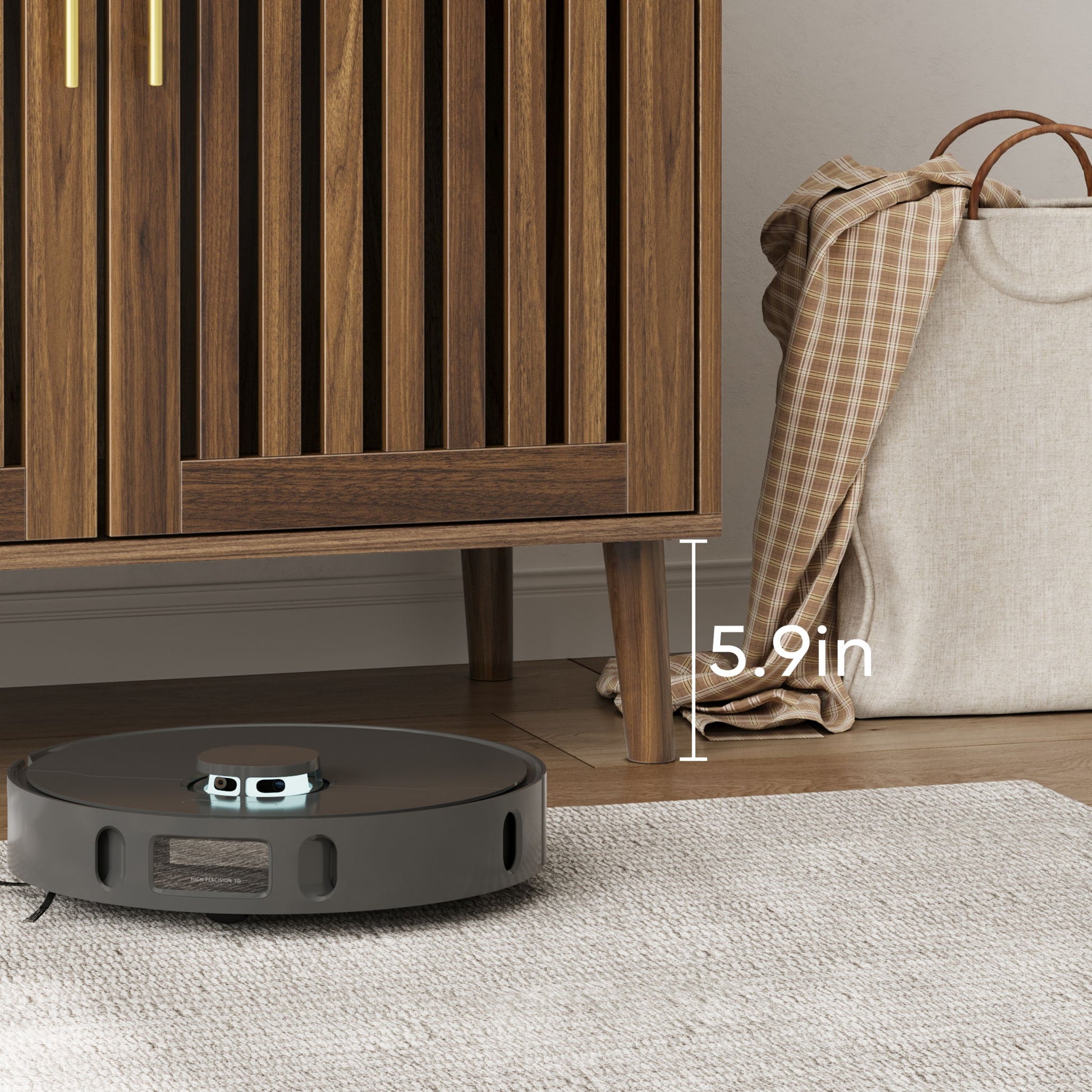 Grille Striped Sideboard Buffet Cabinet With Storage - Best Buy Furniture