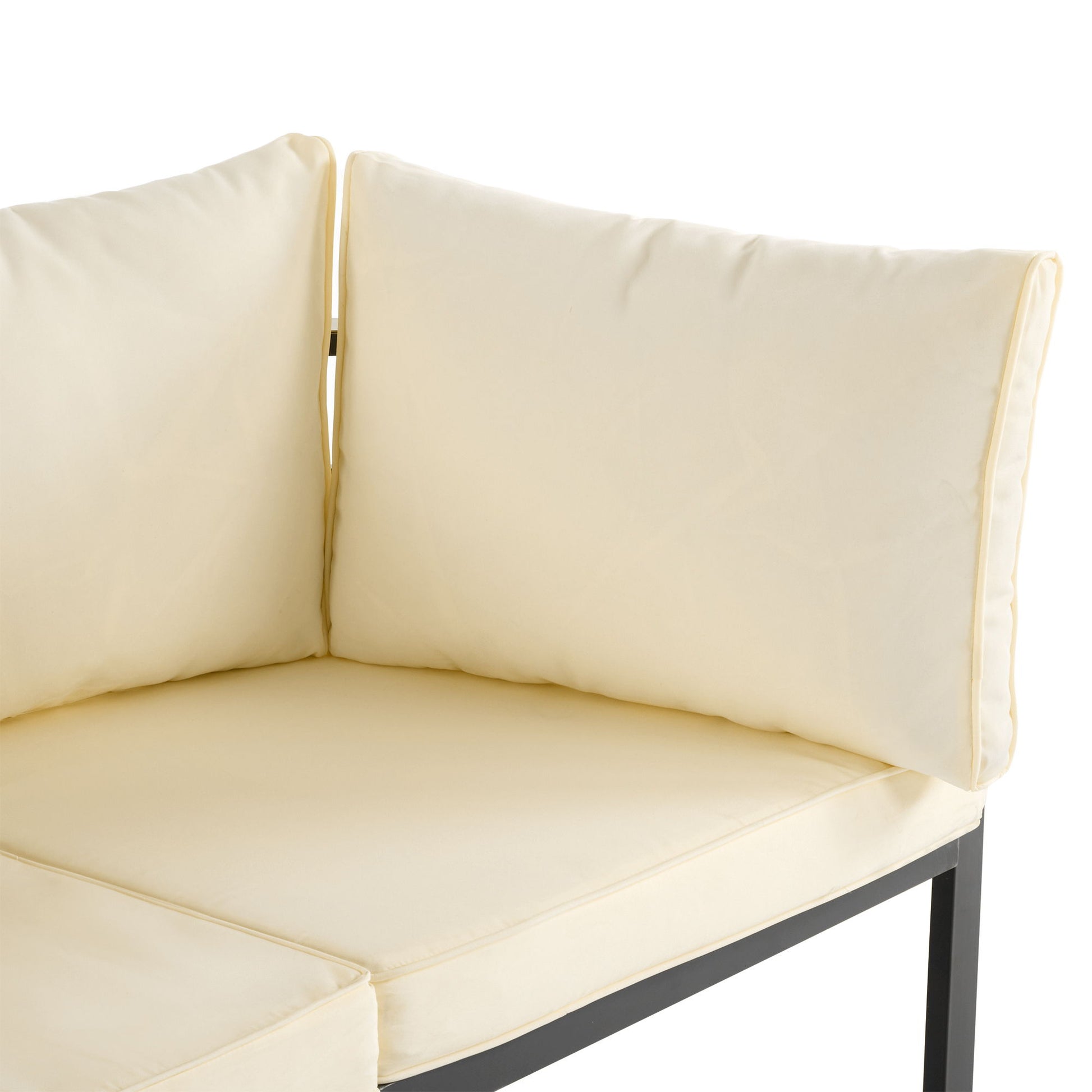 Outdoor Sectional Sofa Set Patio Seating Group With Cushions - Best Buy Furniture