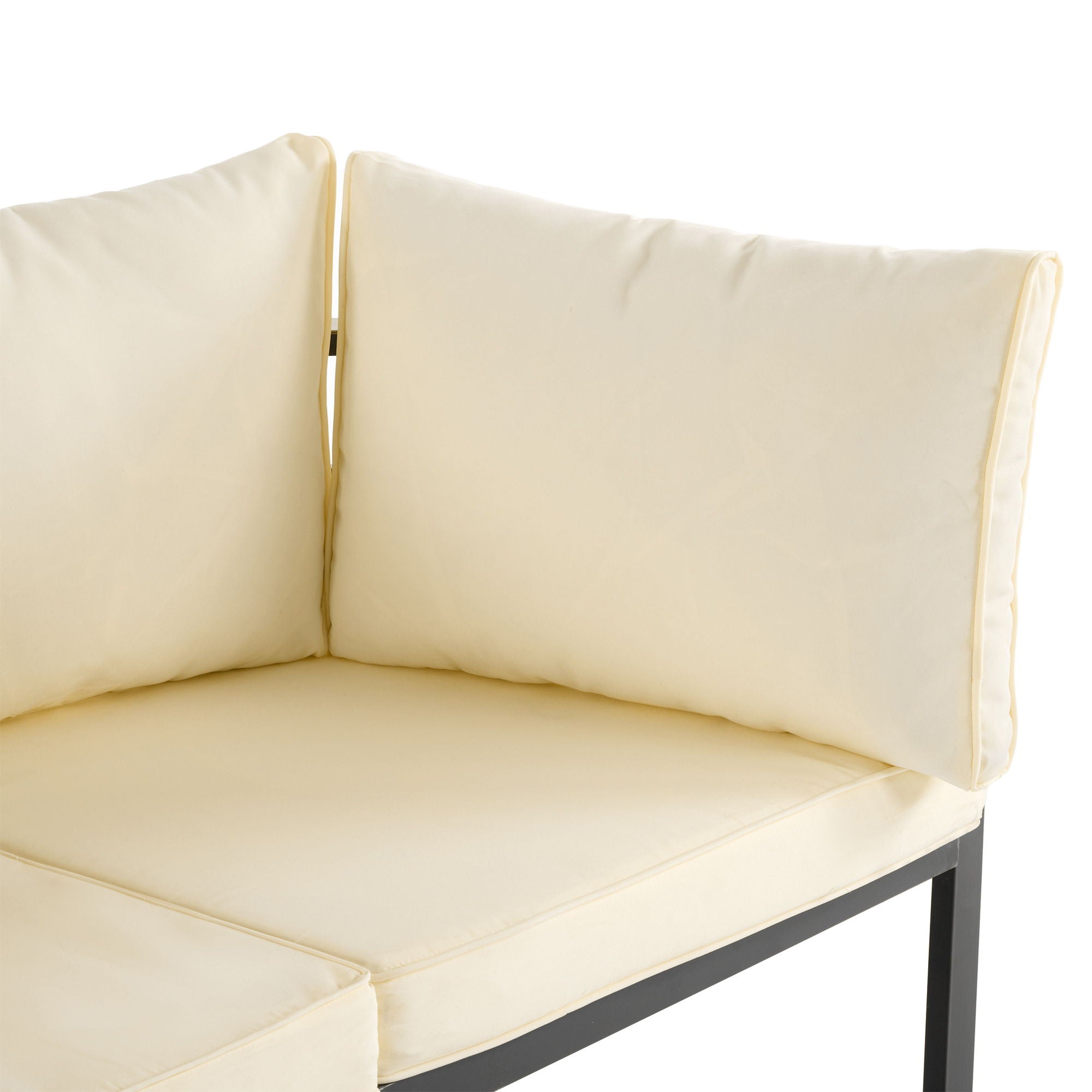 Outdoor Sectional Sofa Set Patio Seating Group With Cushions - Best Buy Furniture