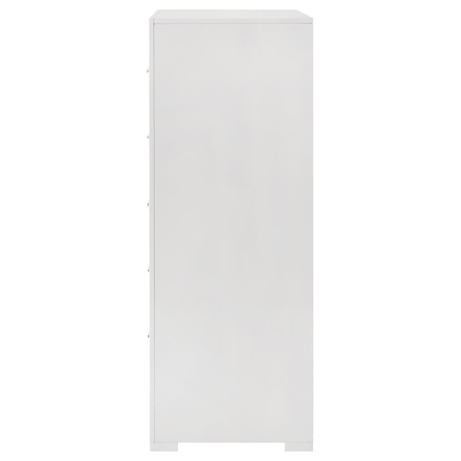 Ives - 5-Drawer Bedroom Chest - Best Buy Furniture