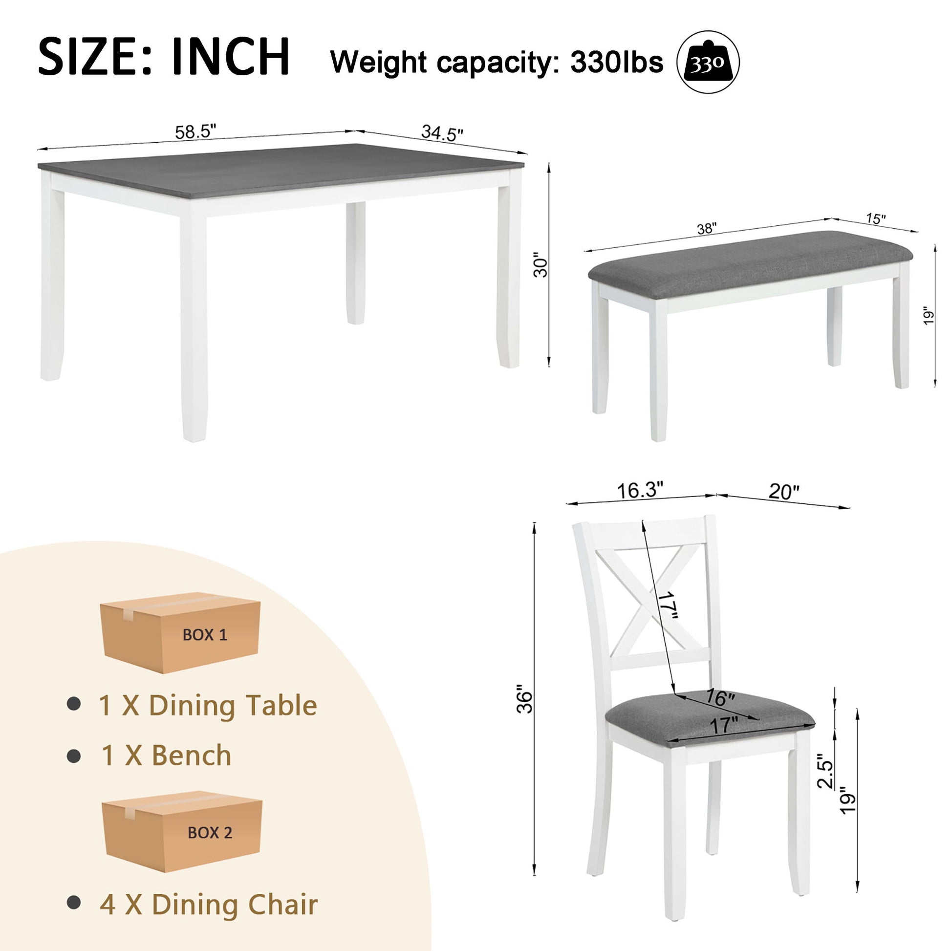 Modern Dining Table Set With Chairs For Kitchen - Best Buy Furniture