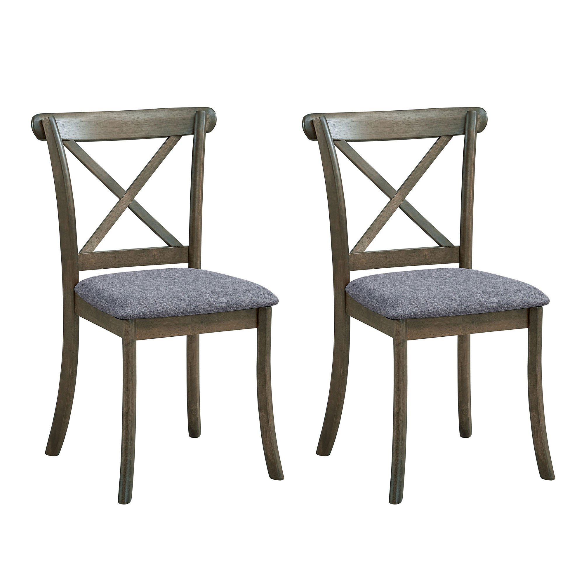 Wooden X Back Dining Chairs Set of 2 - Best Buy Furniture