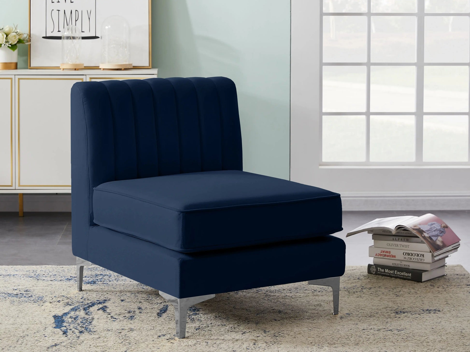 Alina - Armless Chair - Best Buy Furniture