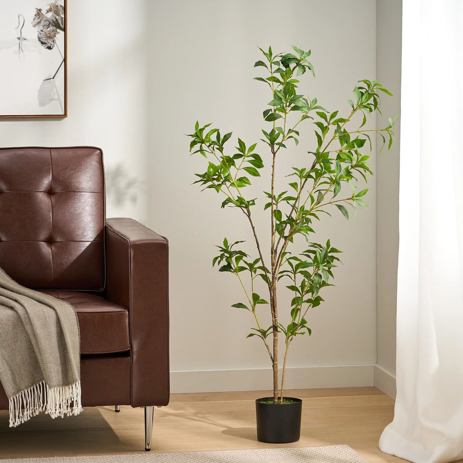 120CMARTIFICIAL PIERIS TREE - Best Buy Furniture