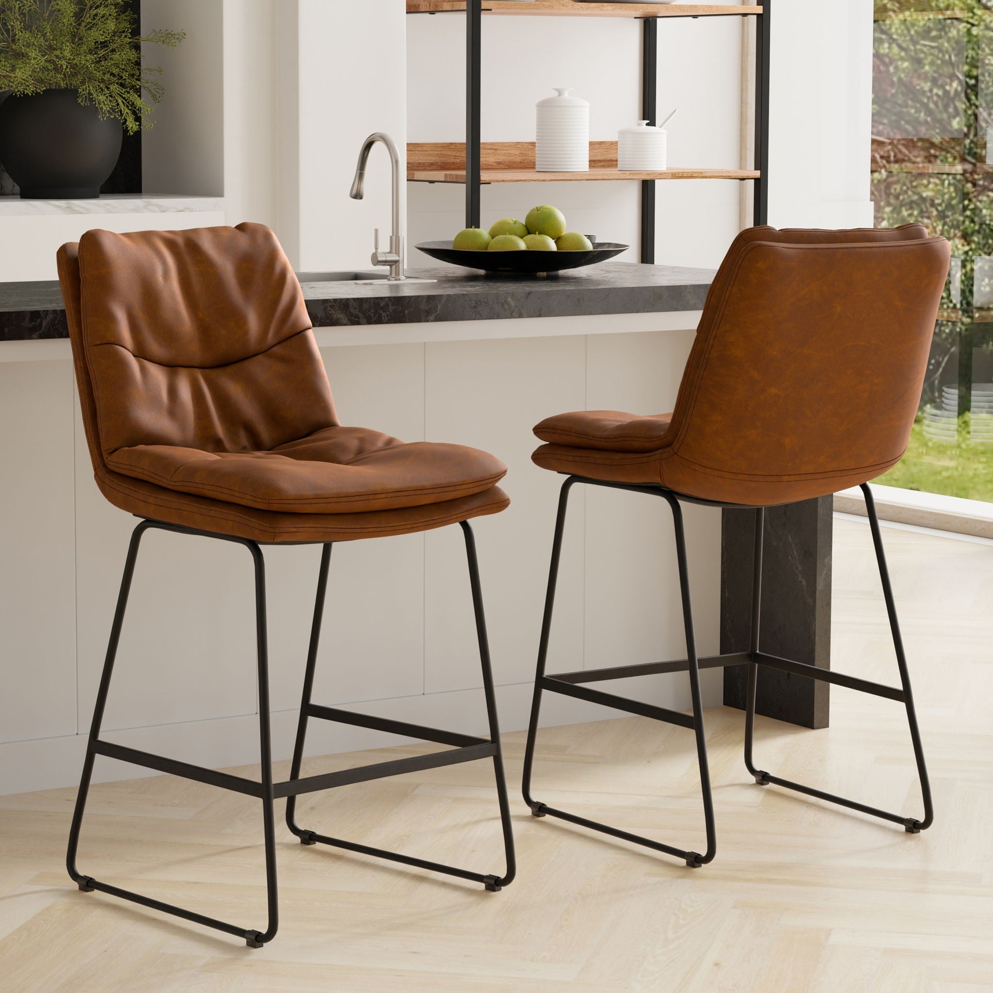 Danika - Counter Height Stool (Set of 2) - Best Buy Furniture