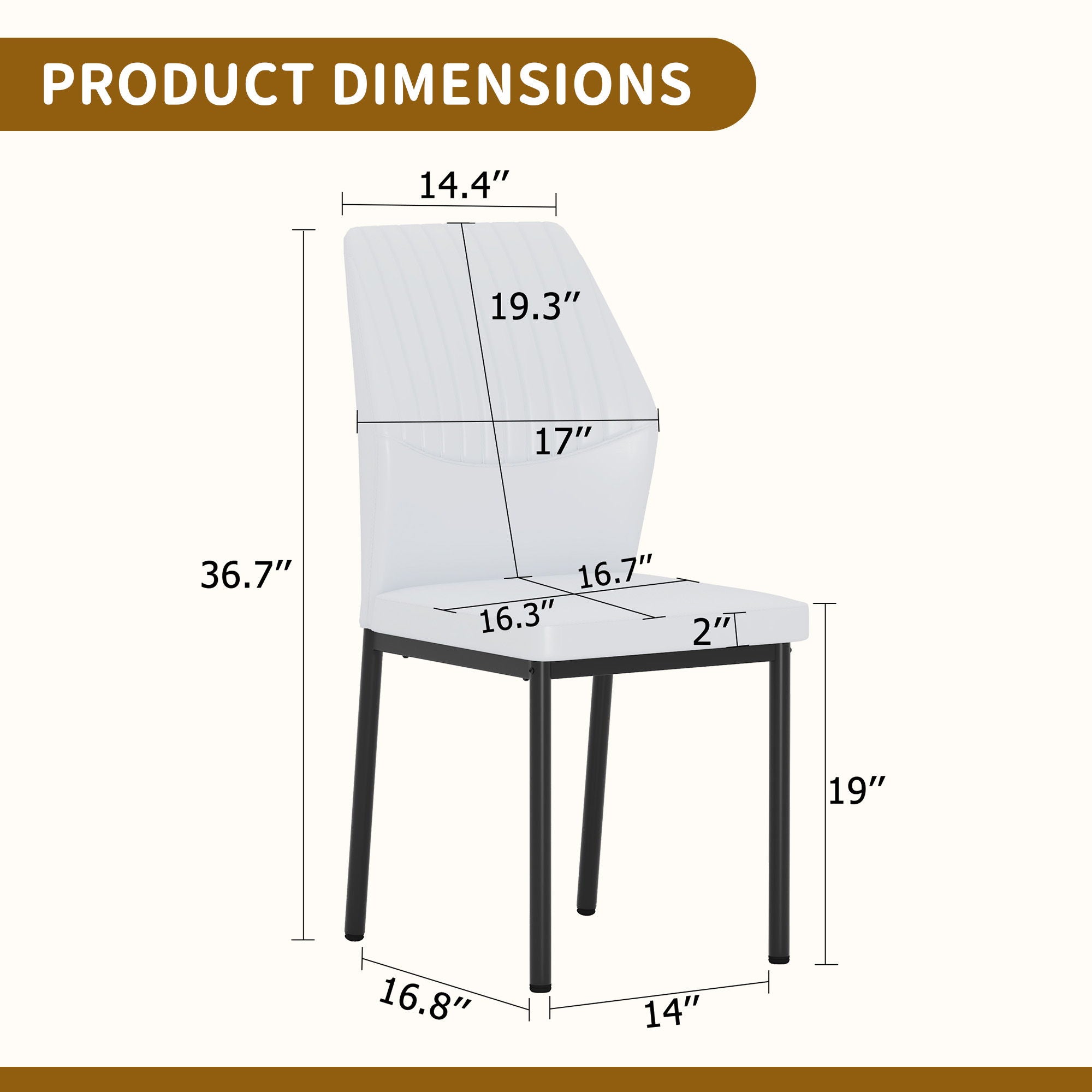 Luxury Simple Chair With Metal Leg - Best Buy Furniture