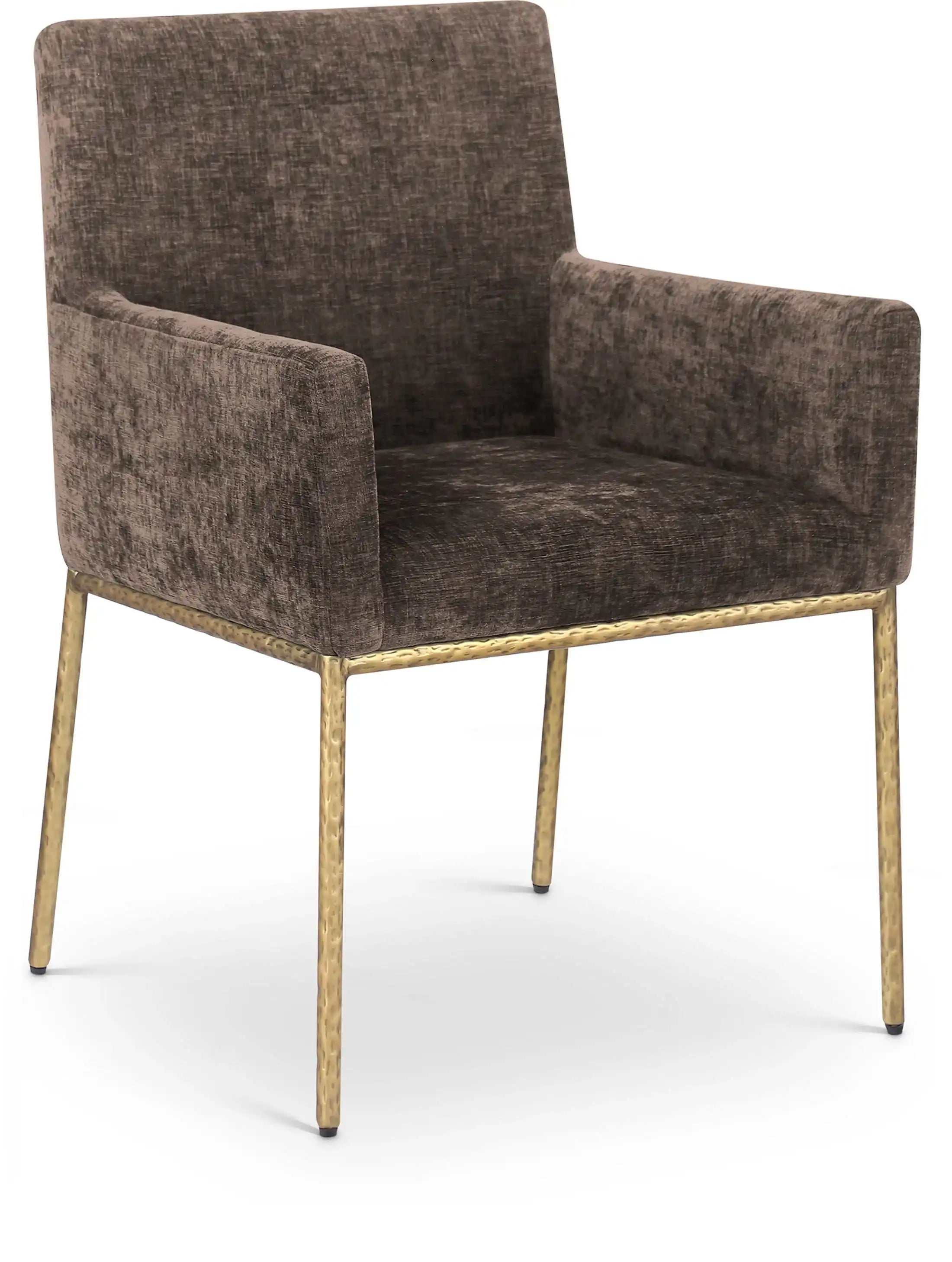 Reeves - Dining Chair With Gold Legs (Set of 2) - Best Buy Furniture
