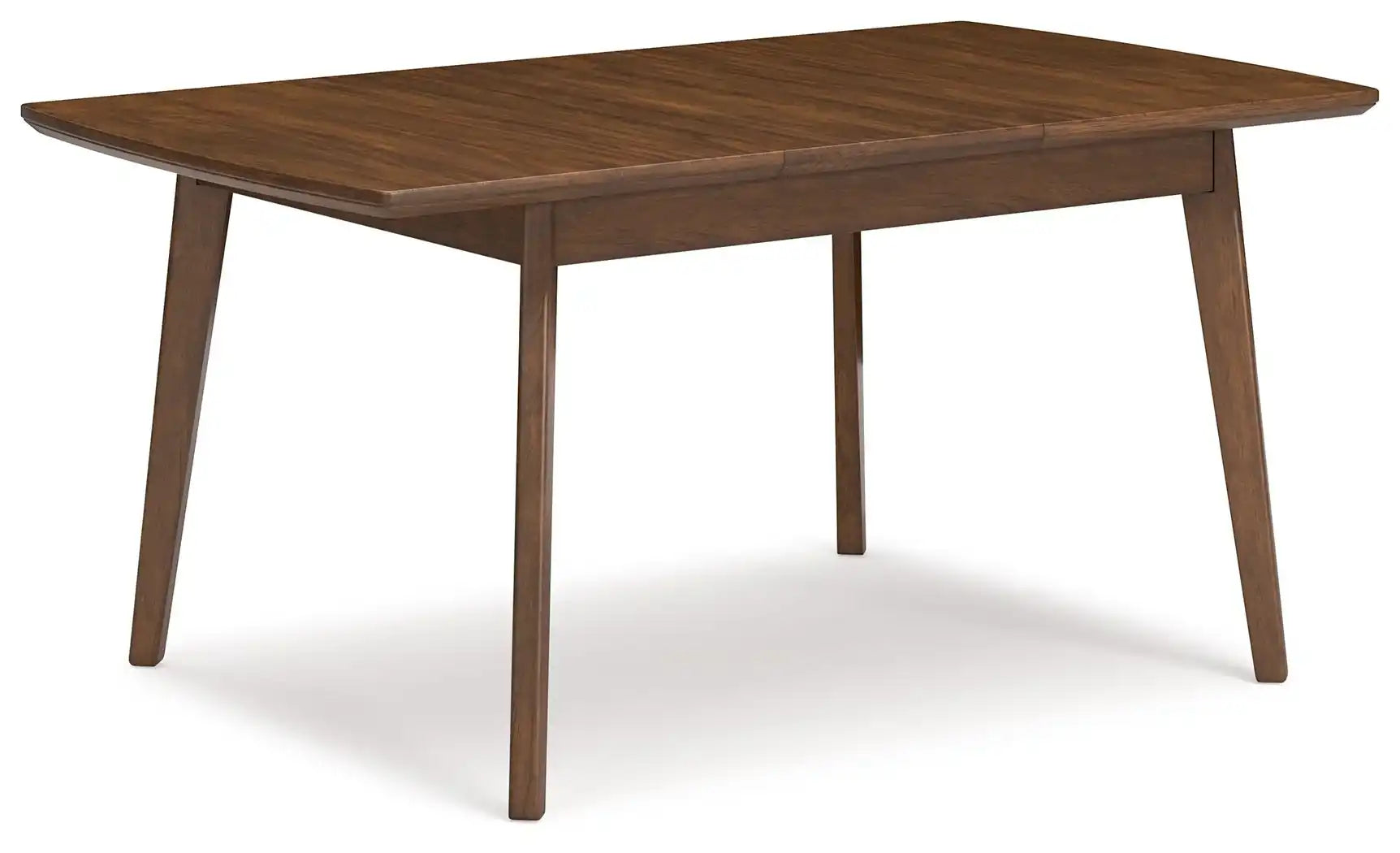 Lyncott - Rectangular Dining Room Butterfly Extension Table - Brown - Best Buy Furniture