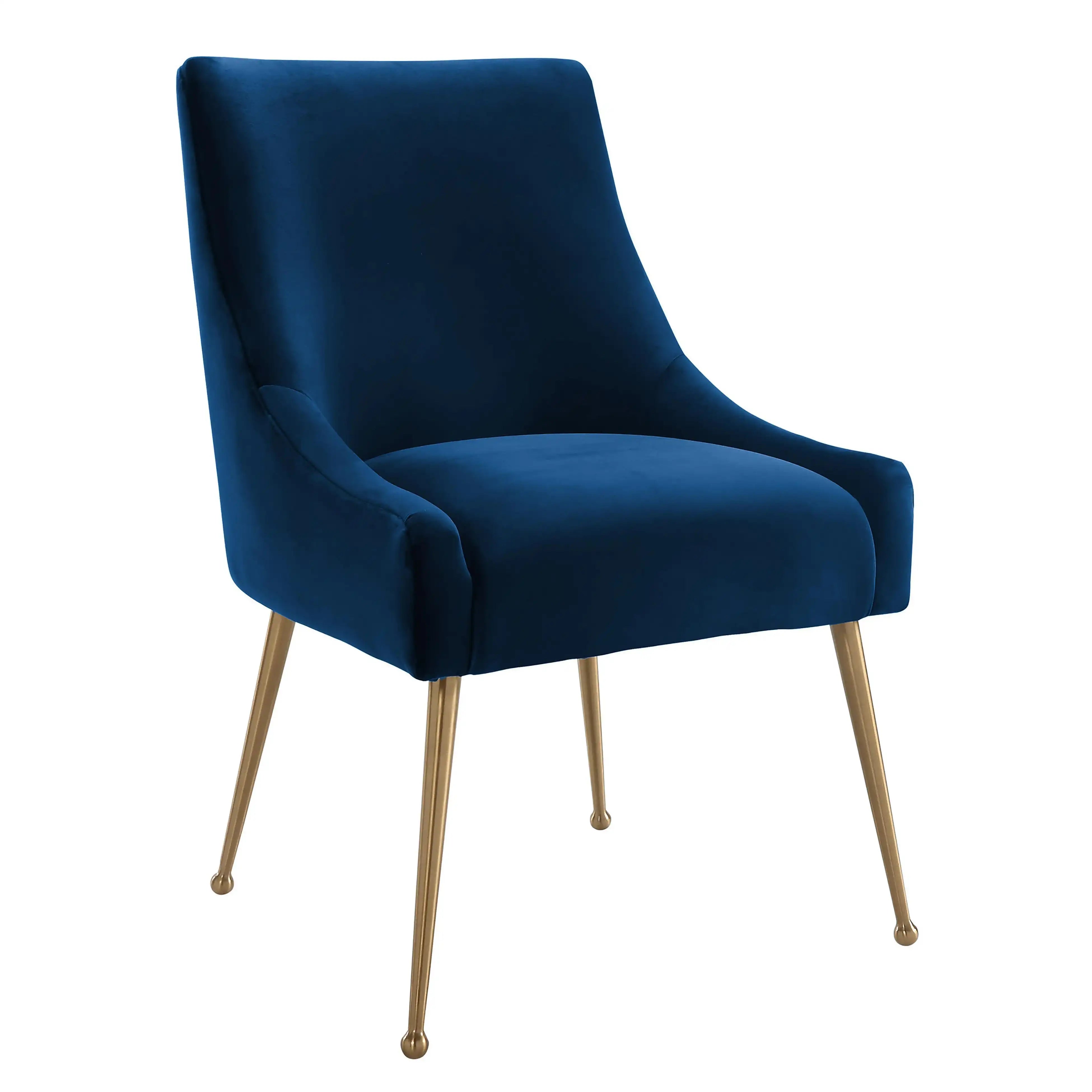 Beatrix - Velvet Side Chair - Best Buy Furniture