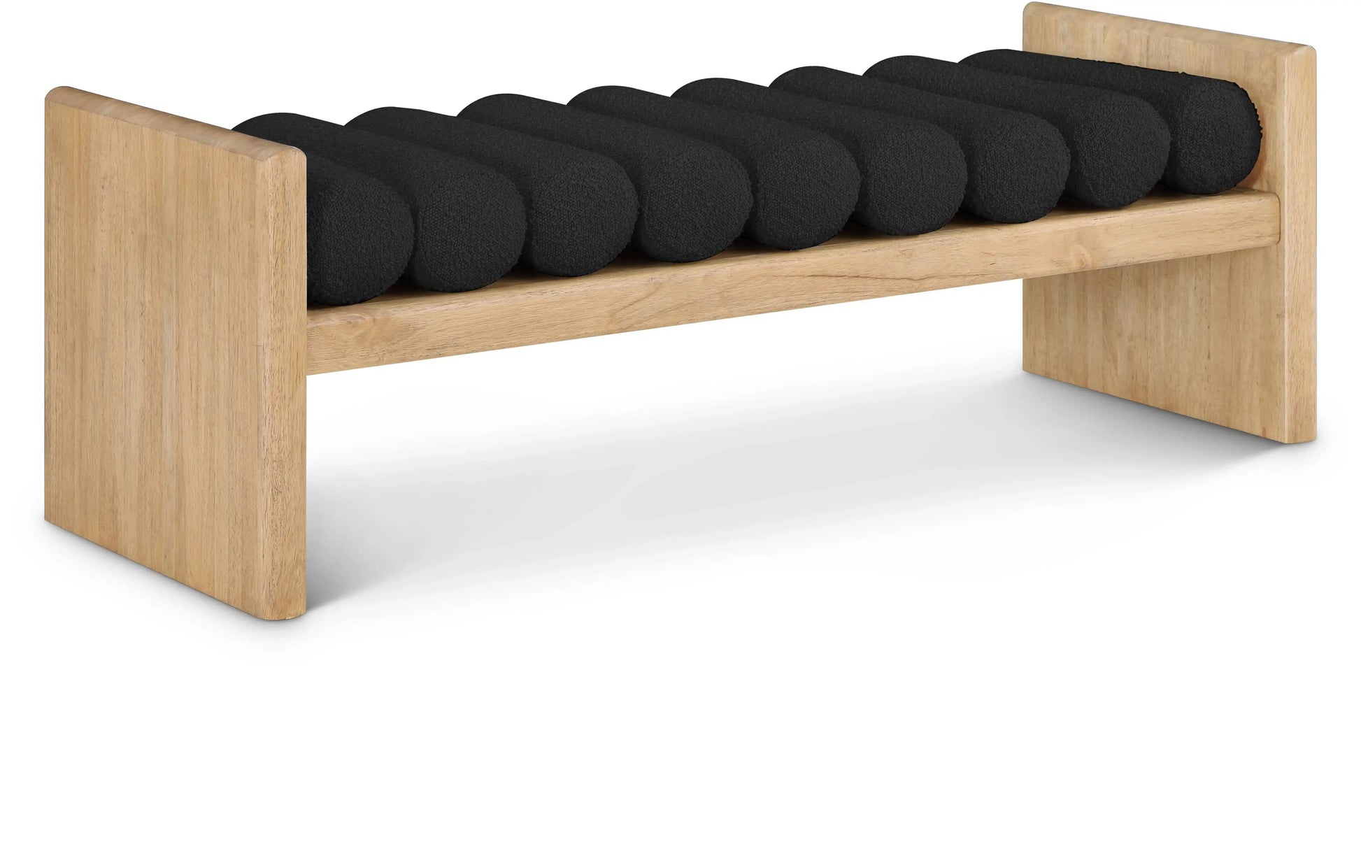 Waverly - Bench With Natural Frame - Best Buy Furniture