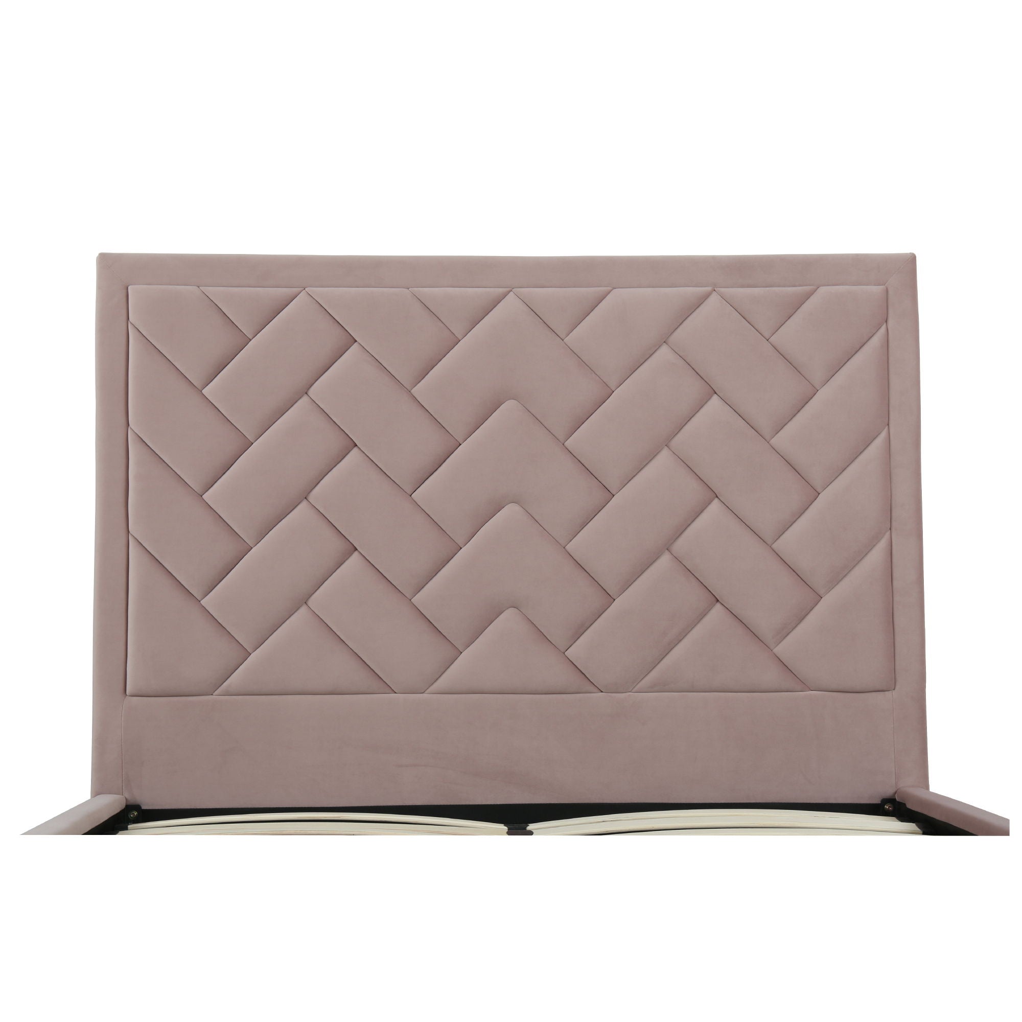 Crosby - Bed With Upholstered Headboard And Slats