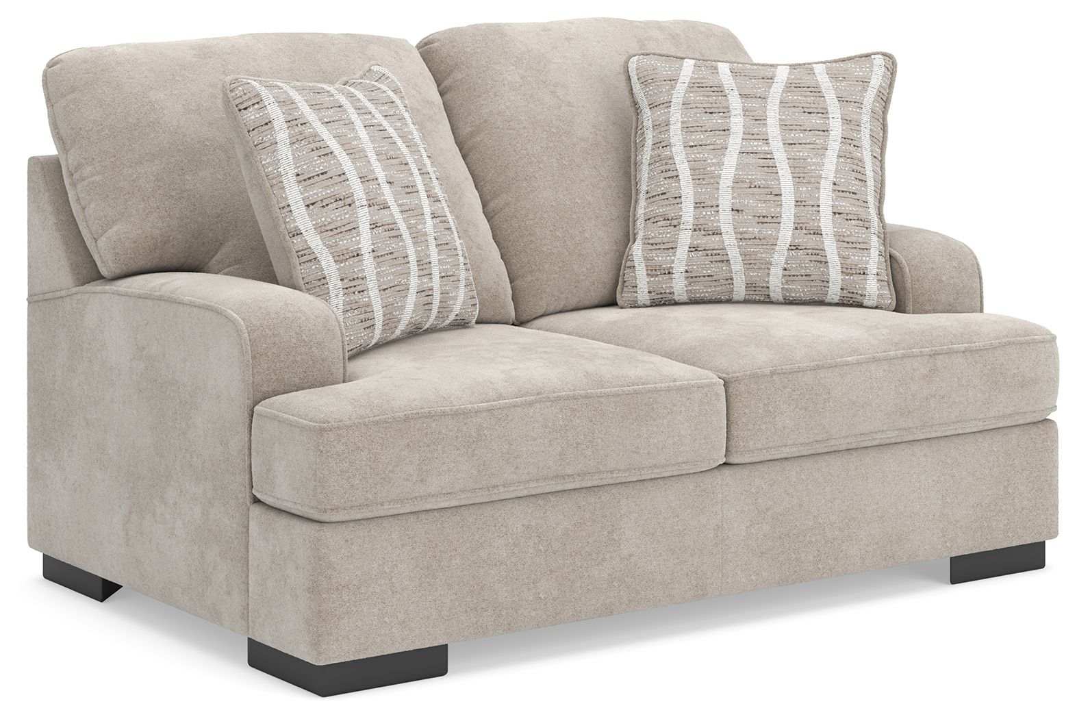 High Profile - Loveseat - Taupe - Best Buy Furniture