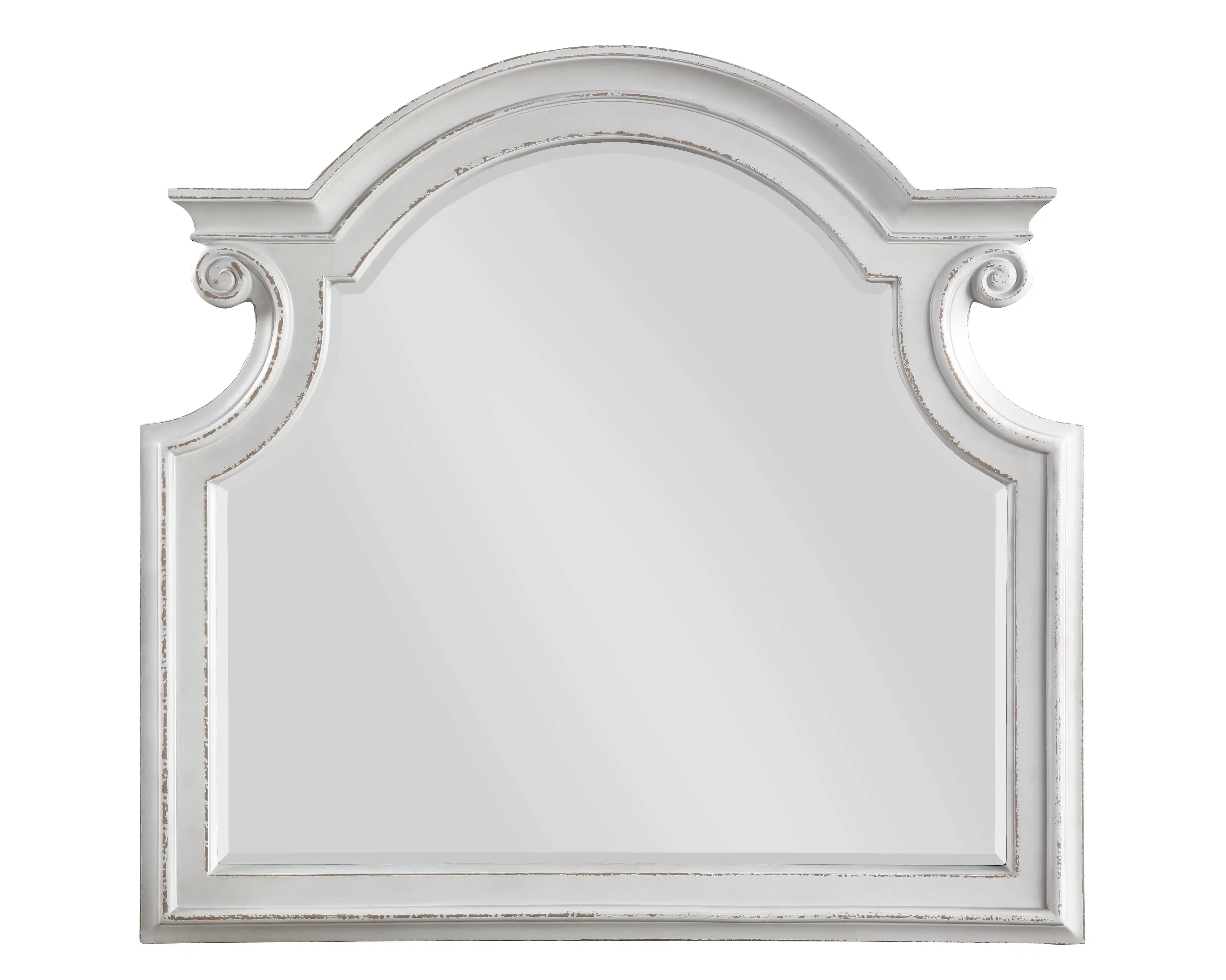 Florian - Mirror - Antique White - Best Buy Furniture