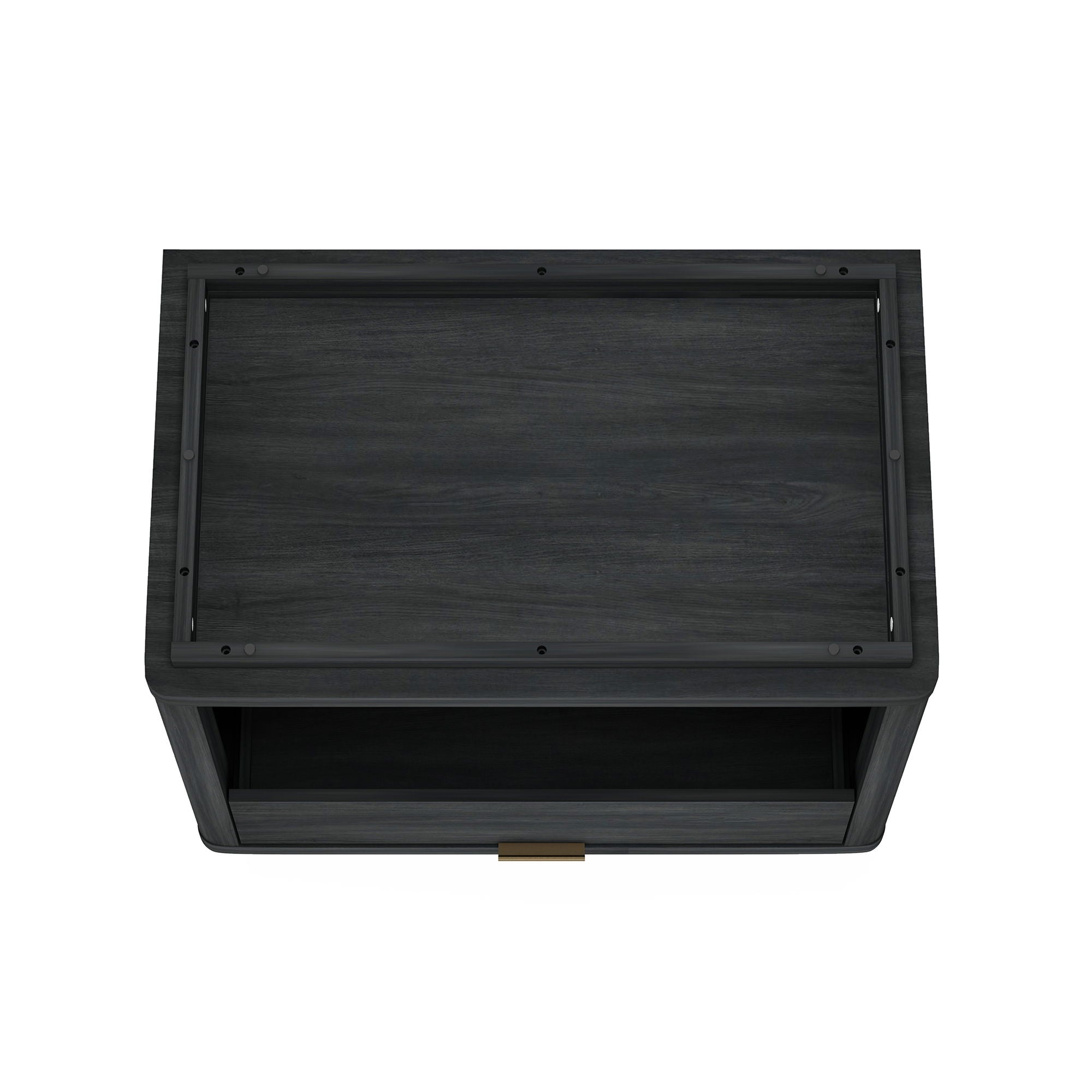 Evelyn - Nightstand With 1 Drawer And Open Shelf
