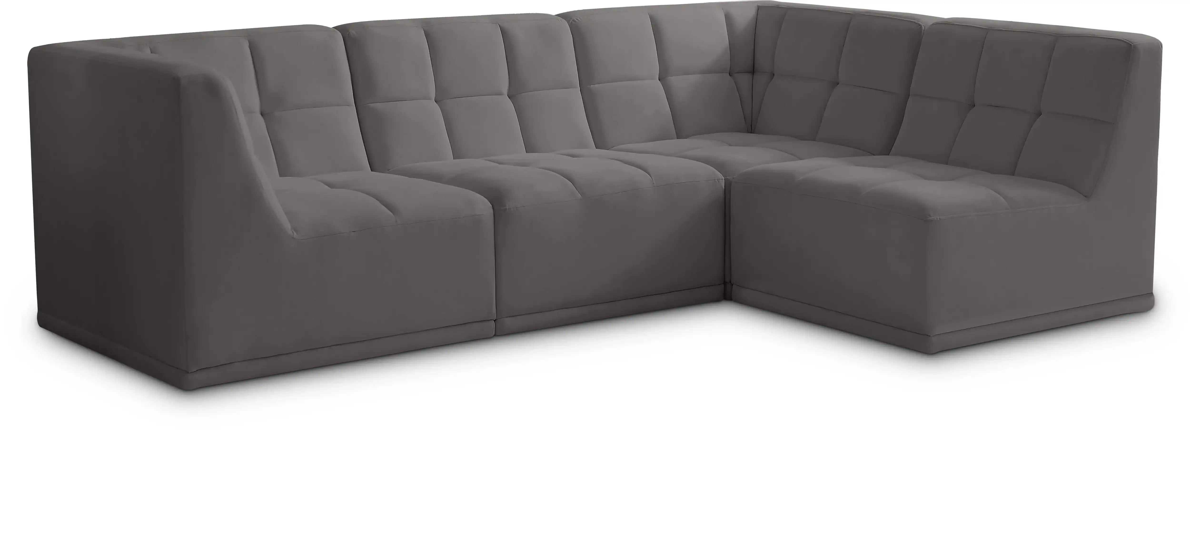 Relax - 4 Piece Modular Sectional - Best Buy Furniture