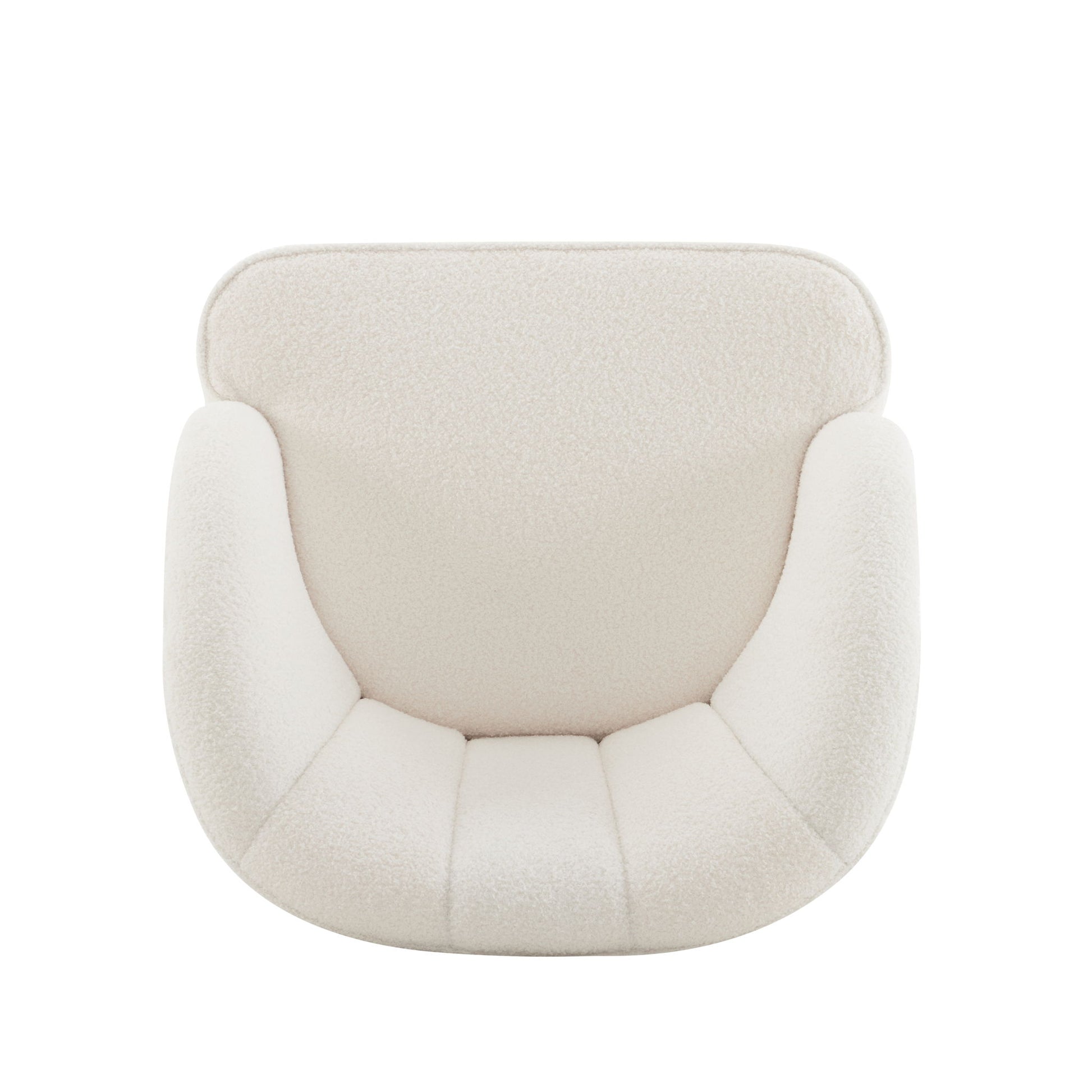 Elegant Upholstered Barrel Accent Chair With Wooden Legs - Best Buy Furniture