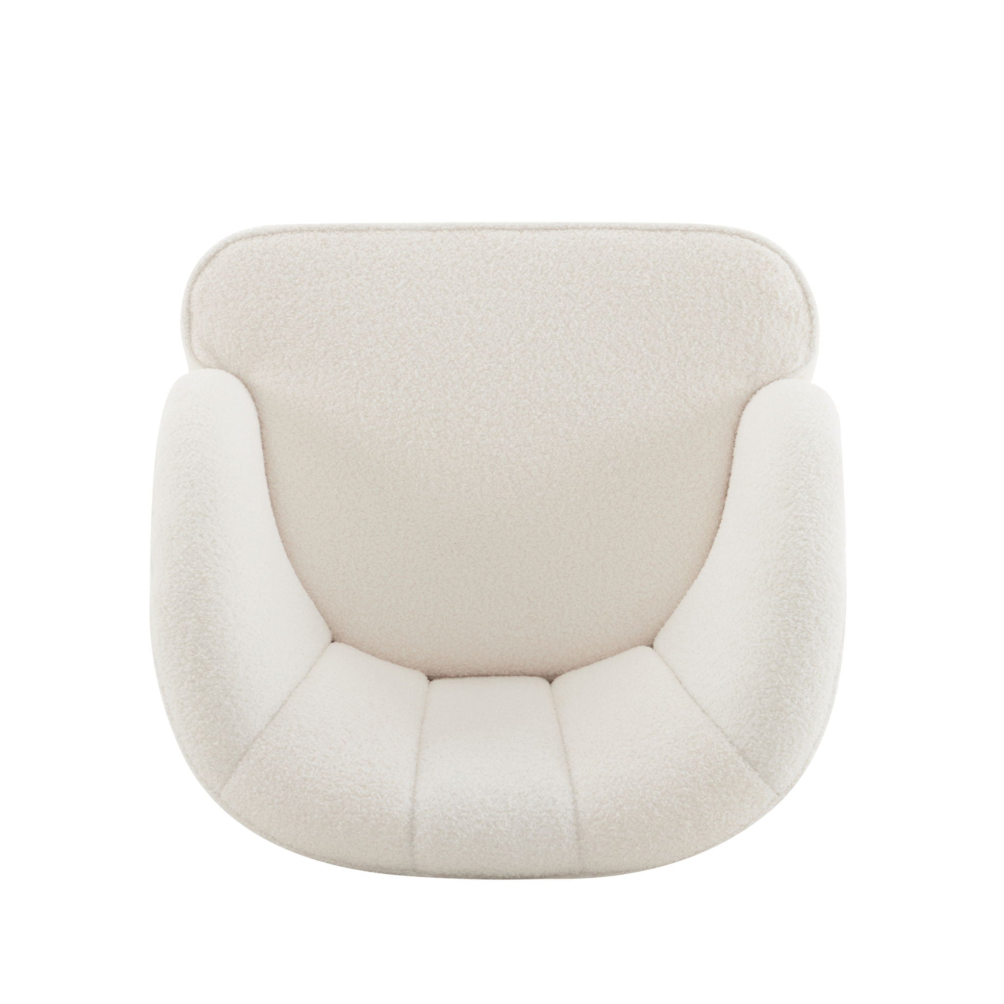 Elegant Upholstered Barrel Accent Chair With Wooden Legs - Best Buy Furniture