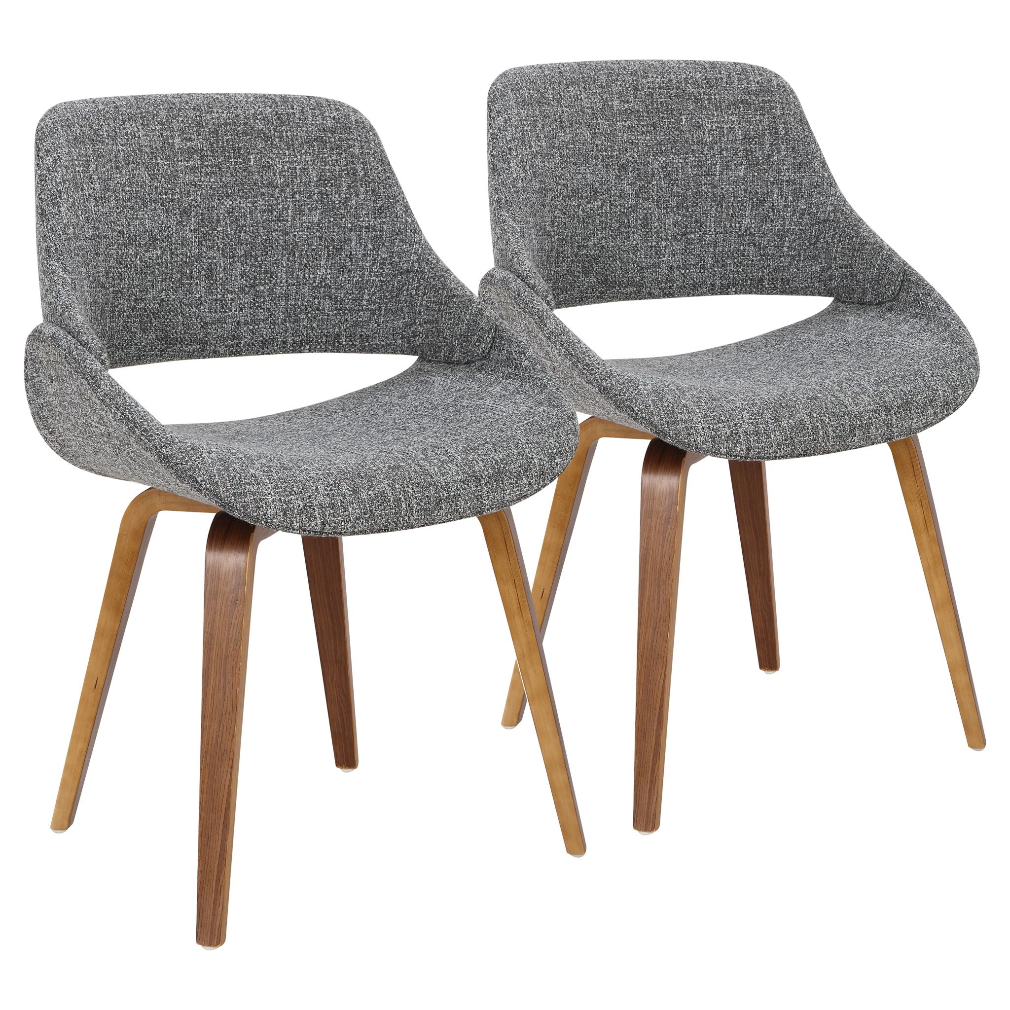 Fabrico - Mid Century Modern Style Dining Chair (Set of 2) - Best Buy Furniture