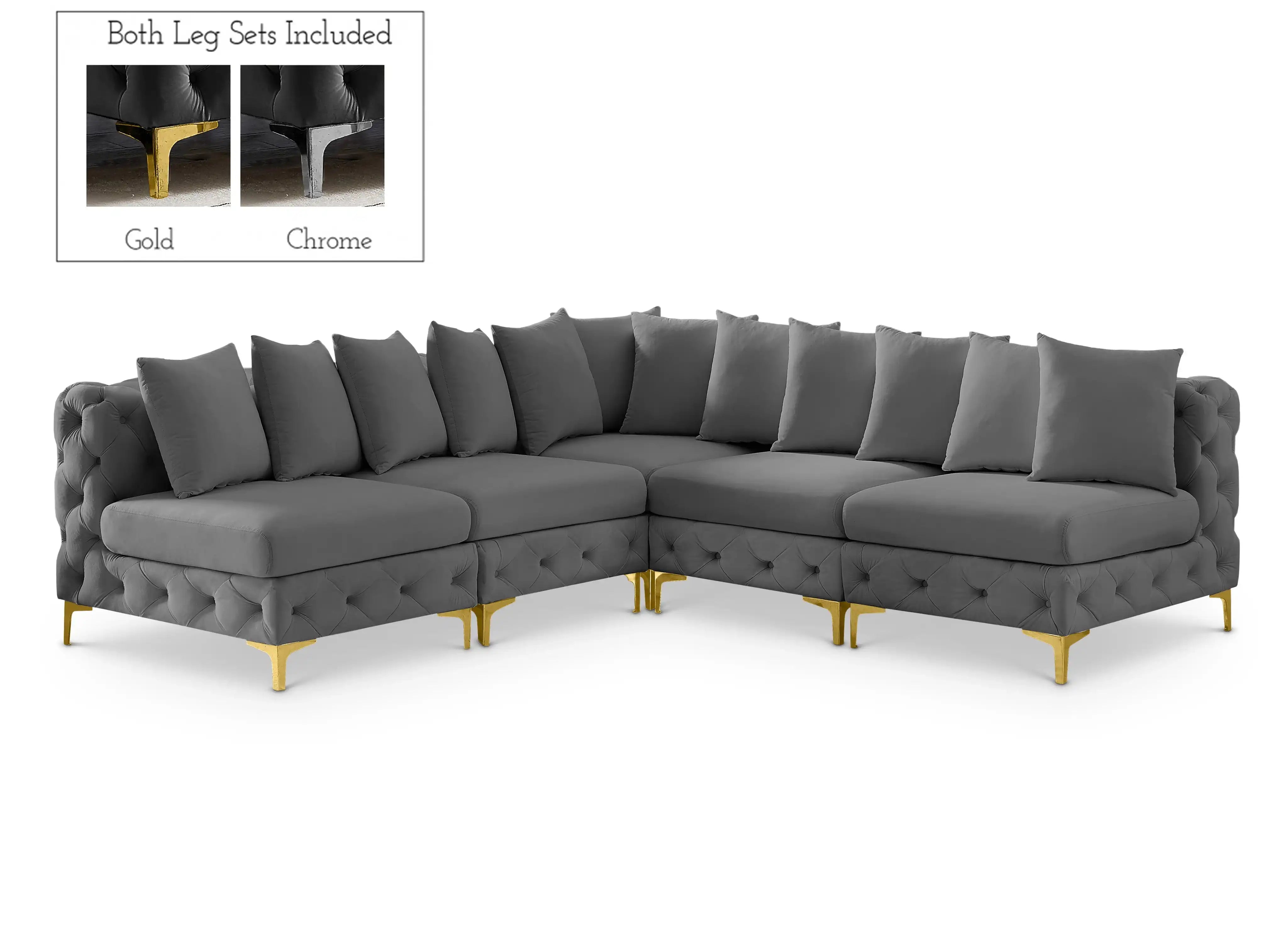 Tremblay - 5 Piece Modular Sectional - Best Buy Furniture
