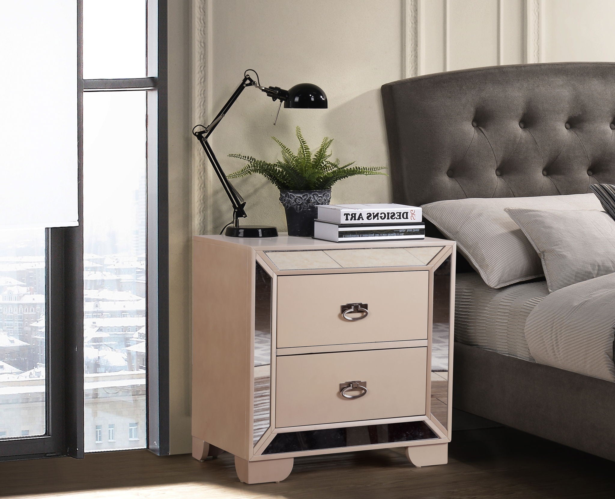 Contemporary Nightstand With Versatility - Best Buy Furniture
