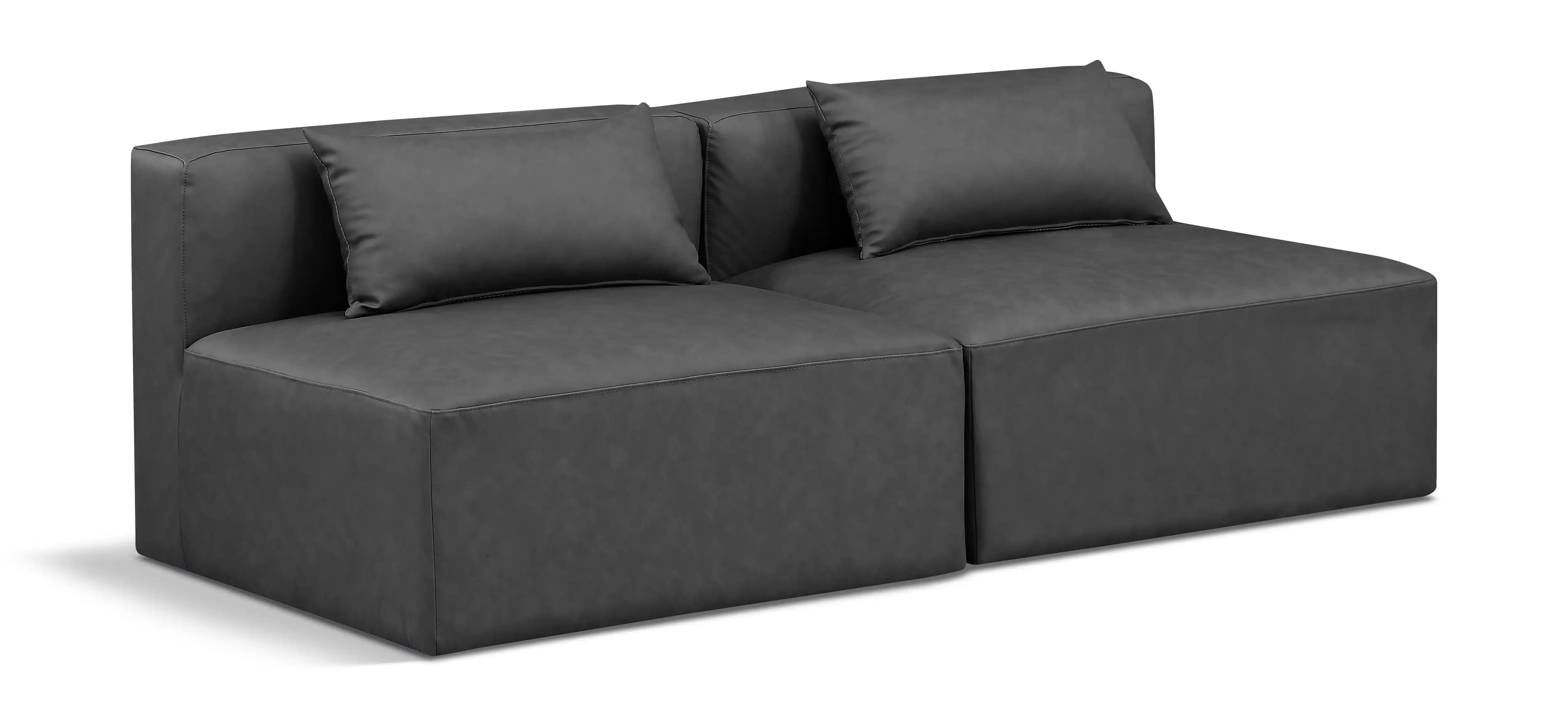 Cube - Modular 2 Seat Armless Sofa - Best Buy Furniture