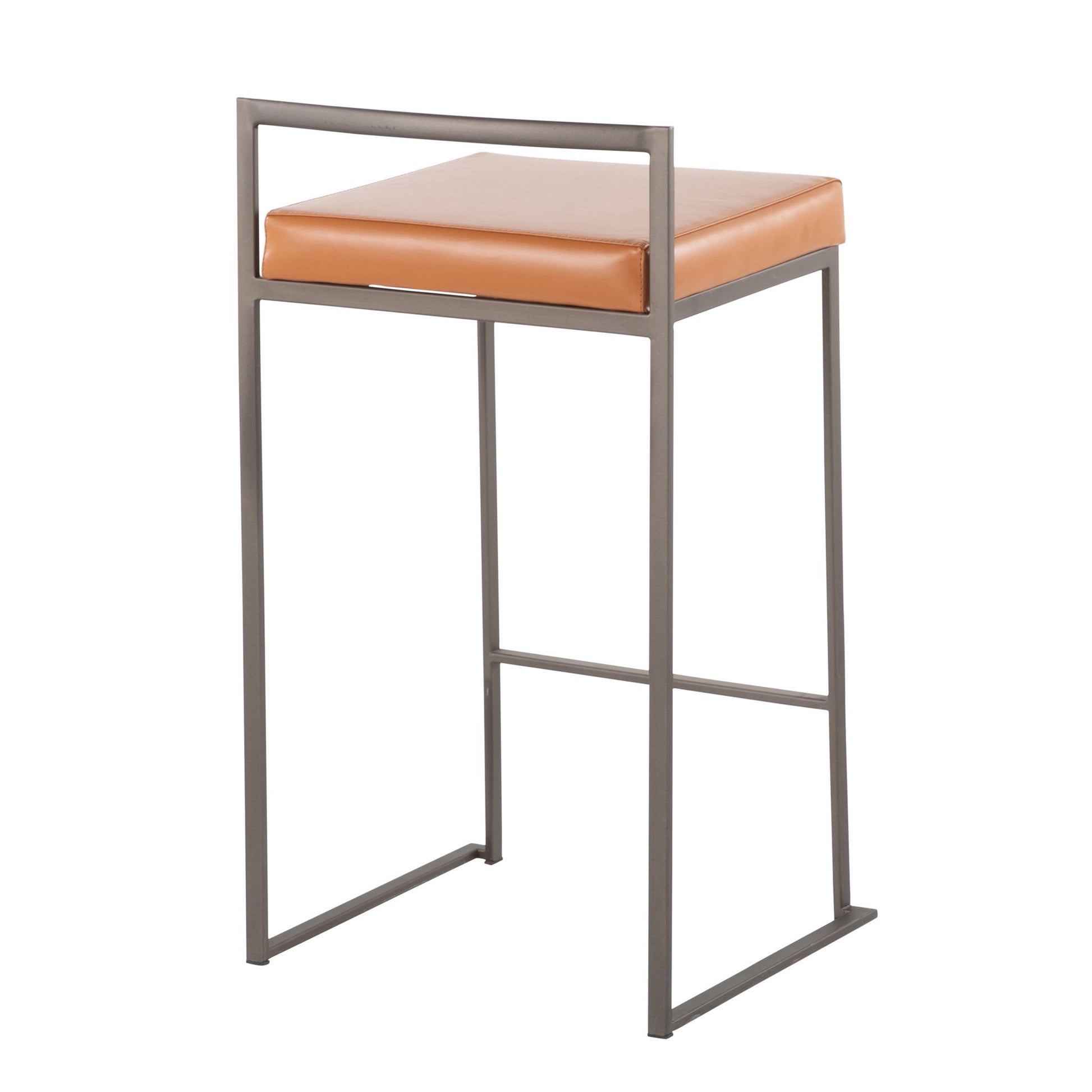 Fuji - Industrial Stackable Counter Stool Elegant Design - Best Buy Furniture