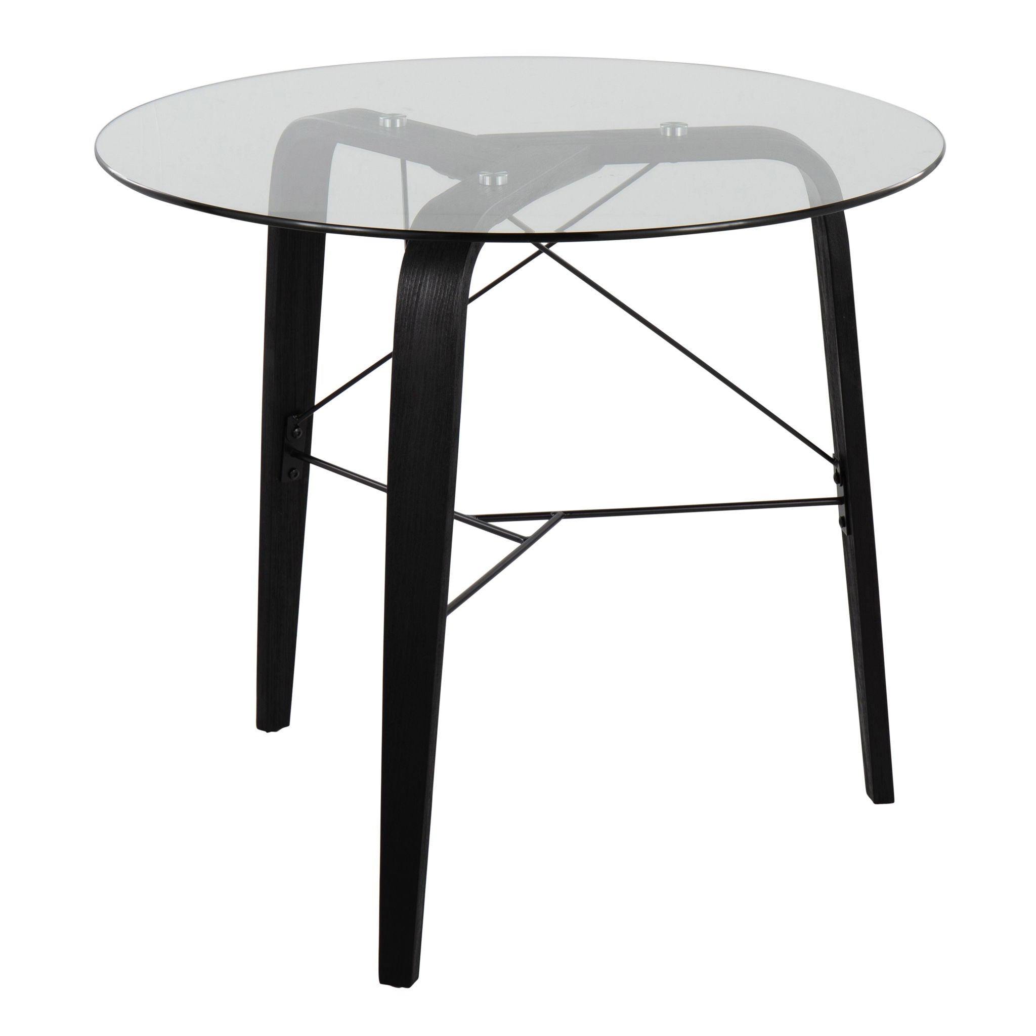 Trilogy - Contemporary Round Dinette Table - Best Buy Furniture