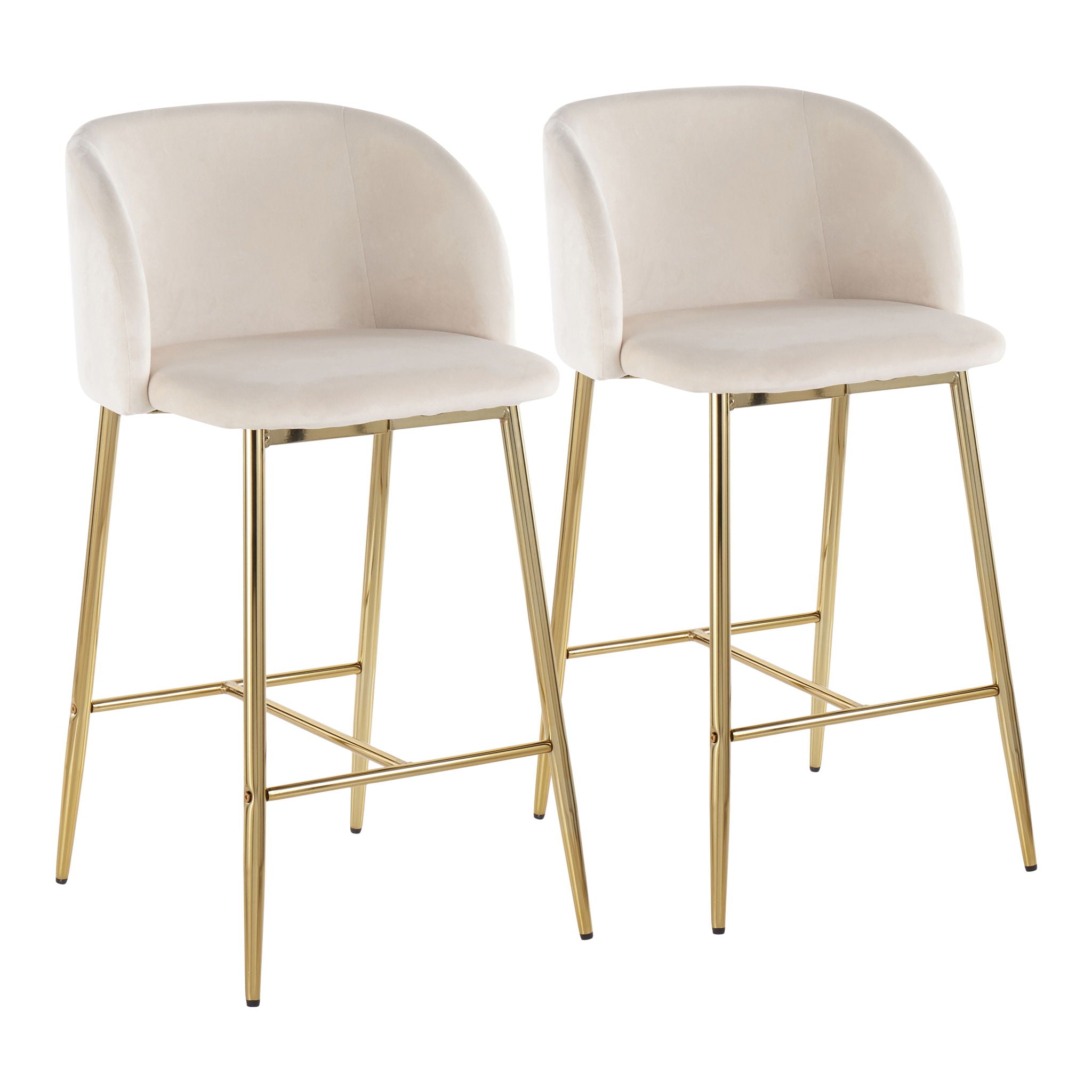 Fran - Contemporary Counter Stool (Set of 2) - Best Buy Furniture