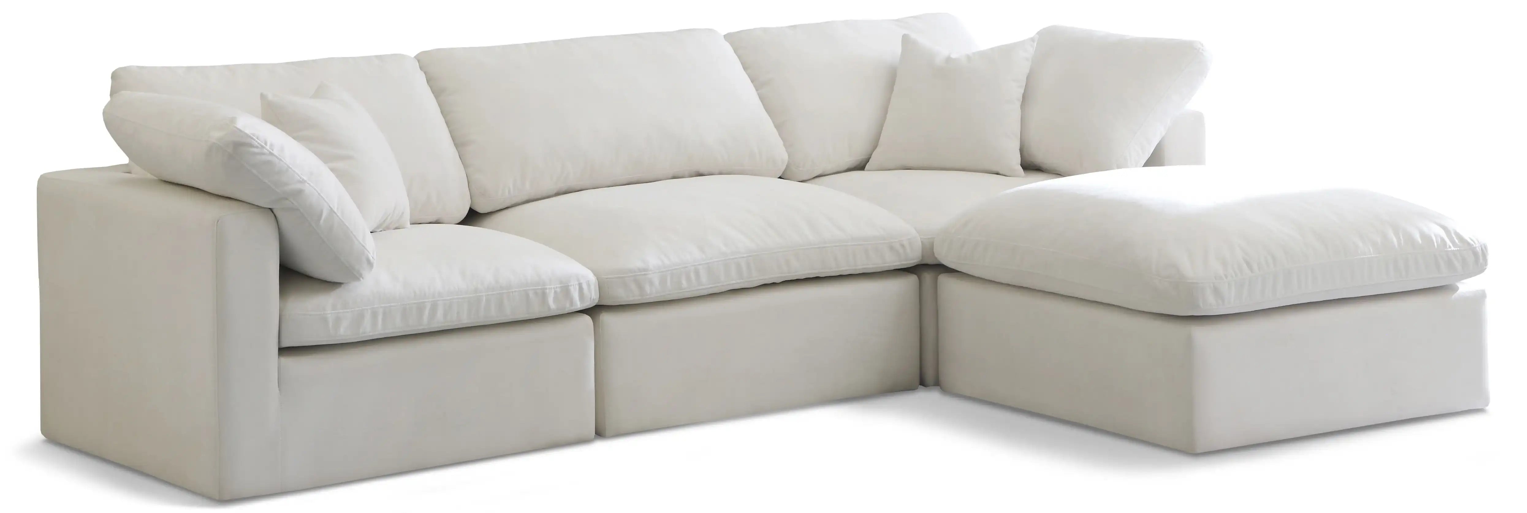 Plush - 4 Piece Modular Sectional - Best Buy Furniture