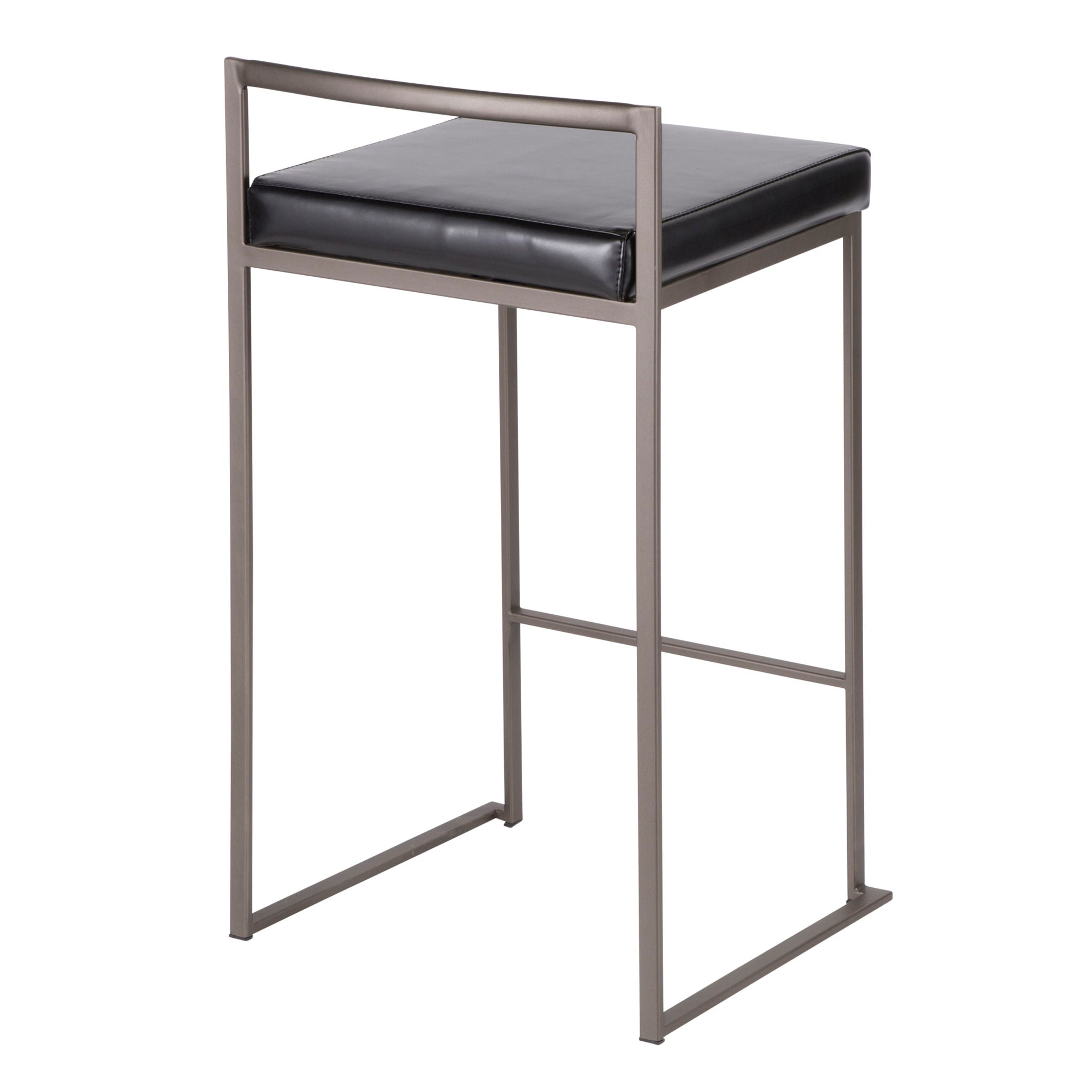 Fuji - Industrial Stackable Counter Stool Elegant Design - Best Buy Furniture