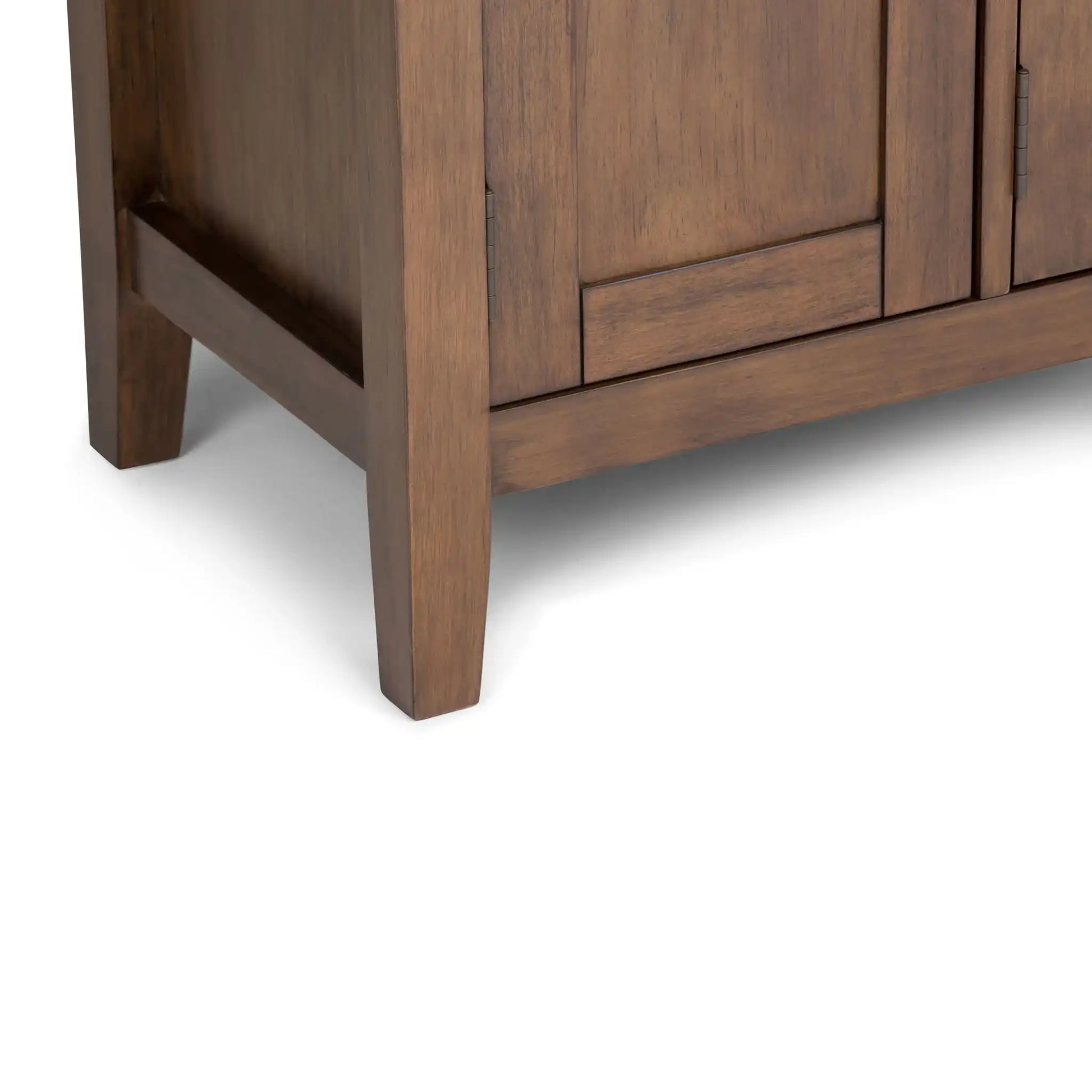 Redmond - TV Media Stand - Rustic Natural Aged Brown - Best Buy Furniture