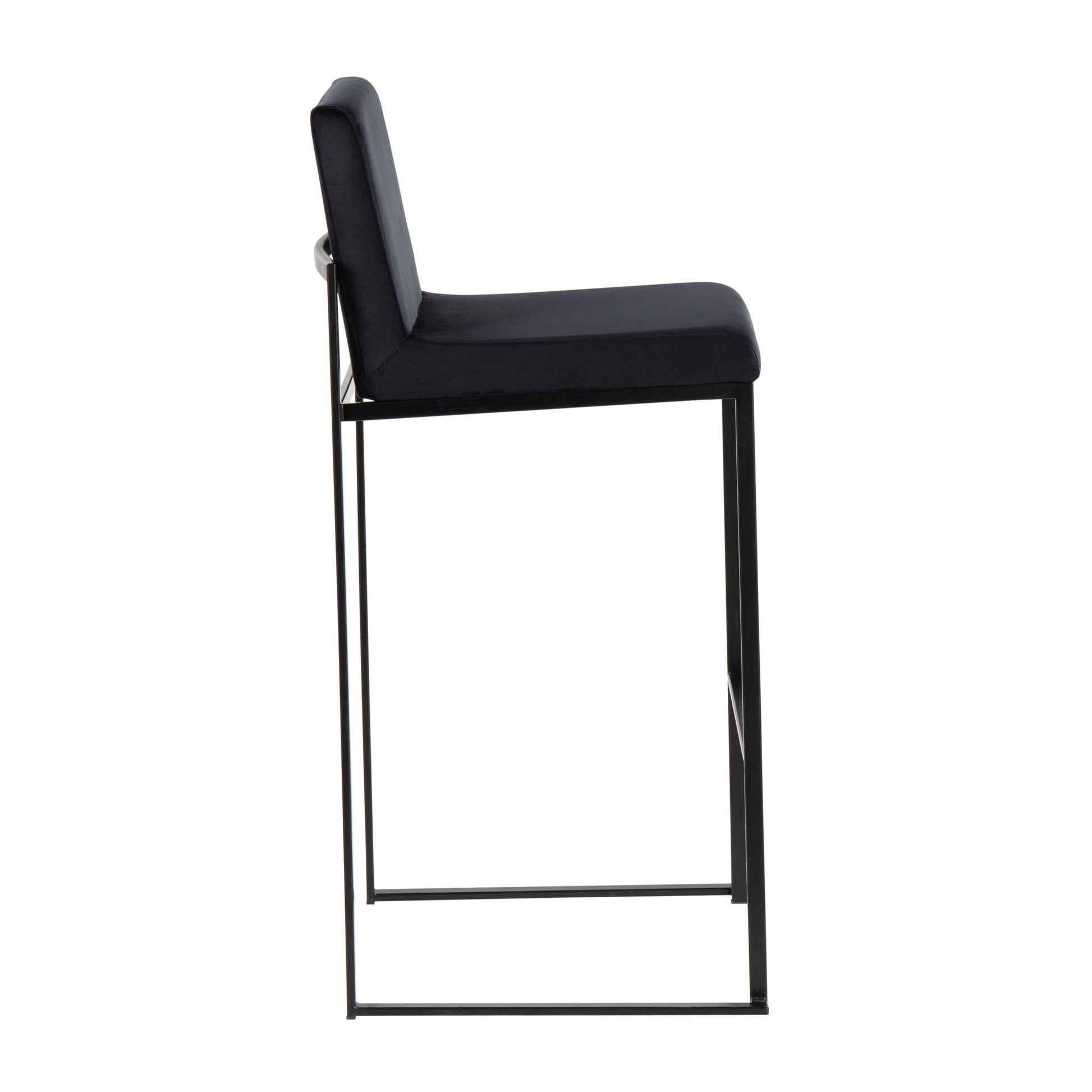 Fuji - Contemporary High Back Barstool Elegant Design - Best Buy Furniture